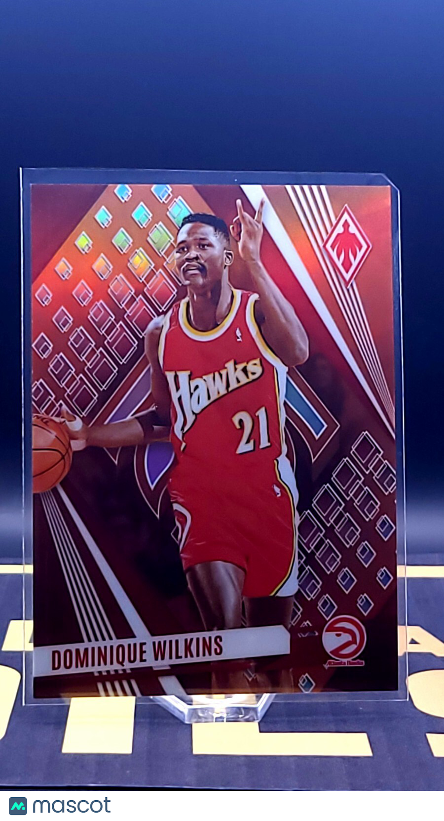 Dominique Wilkins Atlanta Hawks #212 2023-24 Phoenix Orange 40/99