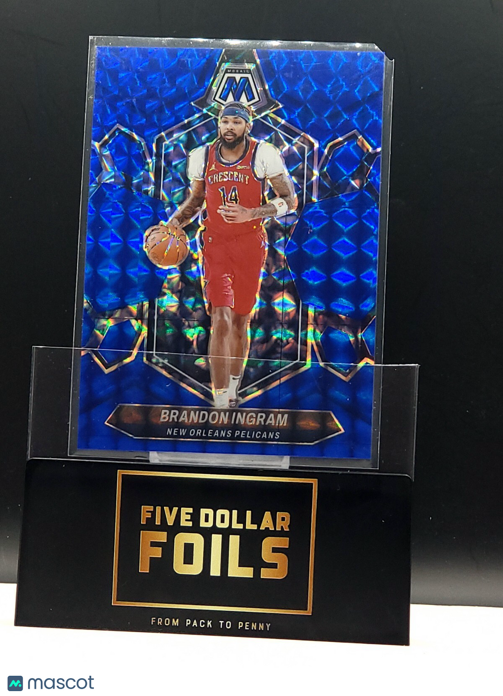 *Free Shipping @ $10* 2023-24 Panini Mosaic - Blue #174 Brandon Ingram 150/199
