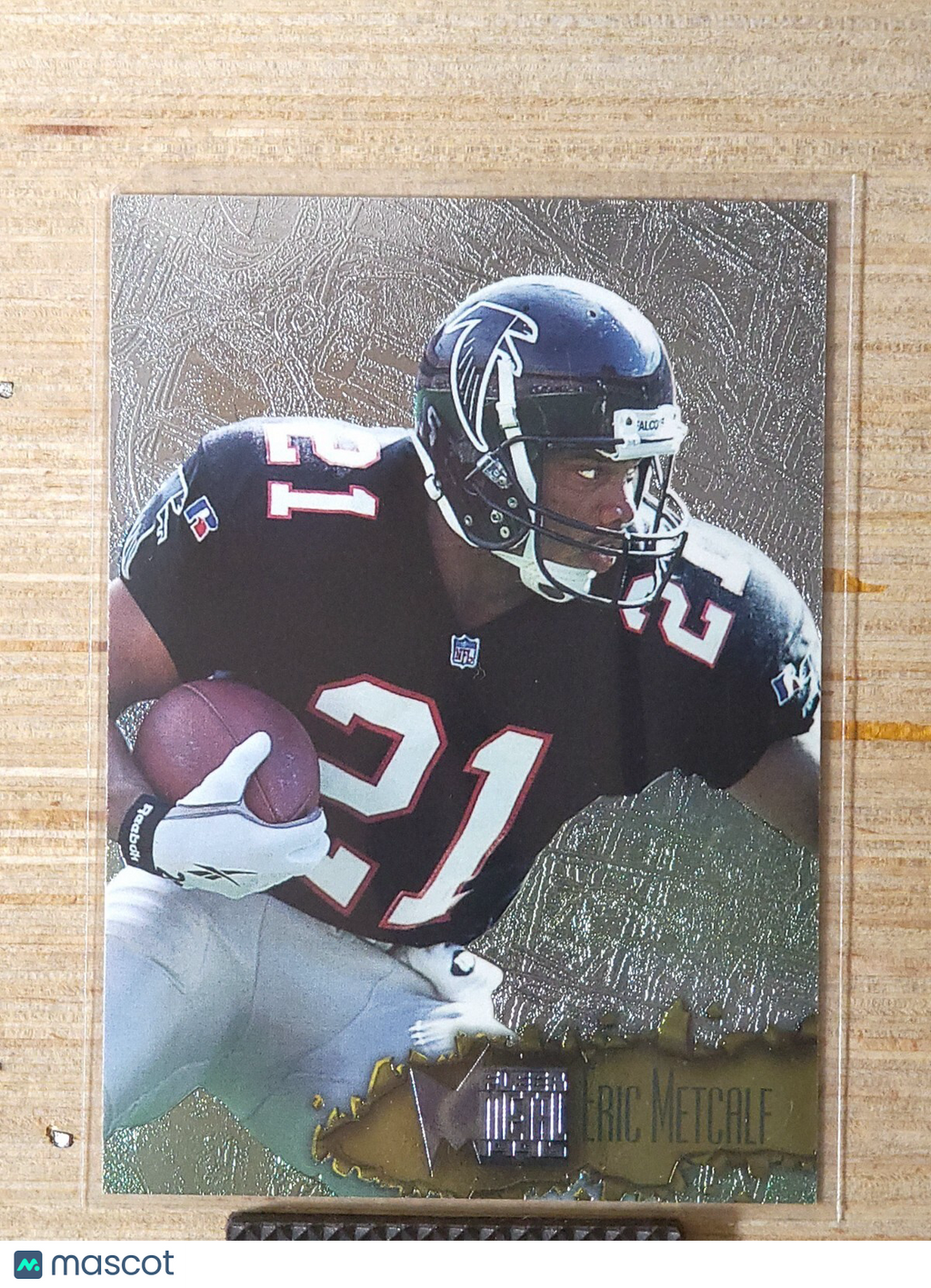 1996 Fleer Metal - Eric Metcalf #8