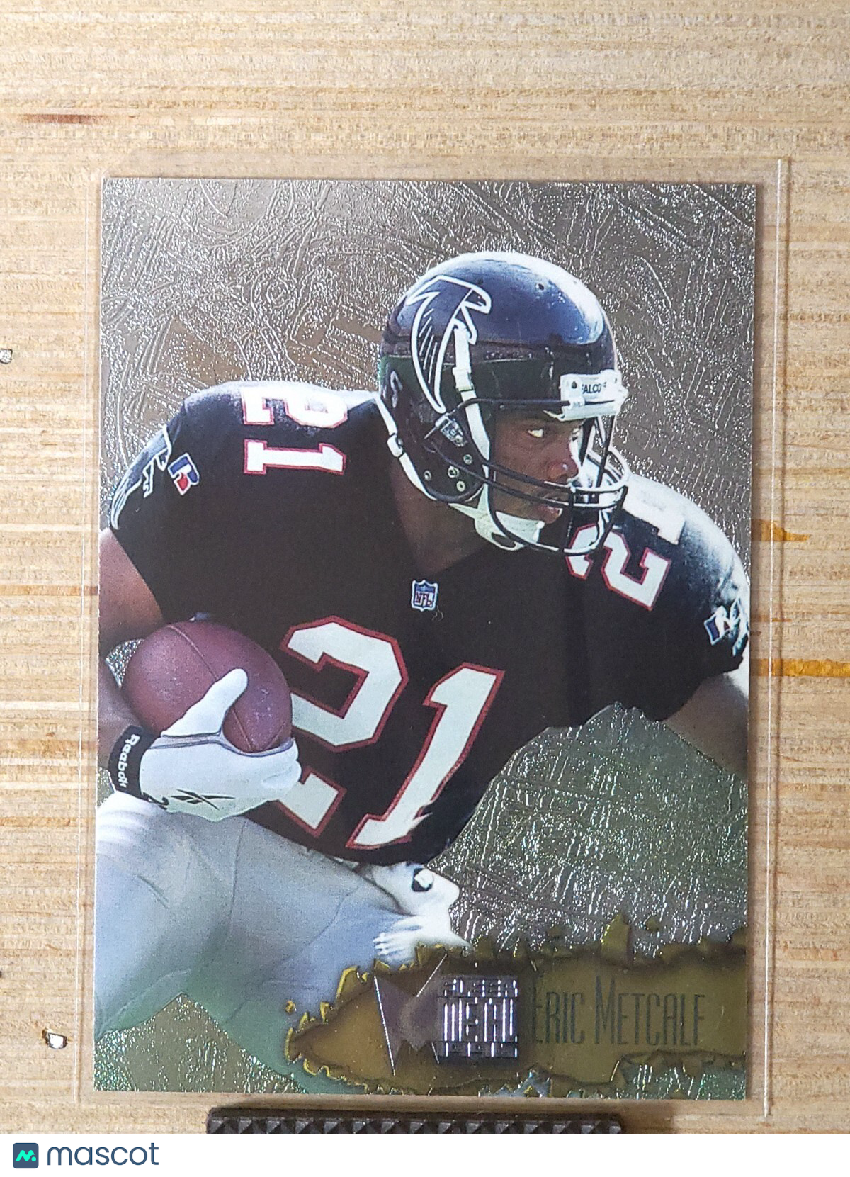 1996 Fleer Metal - Eric Metcalf #8
