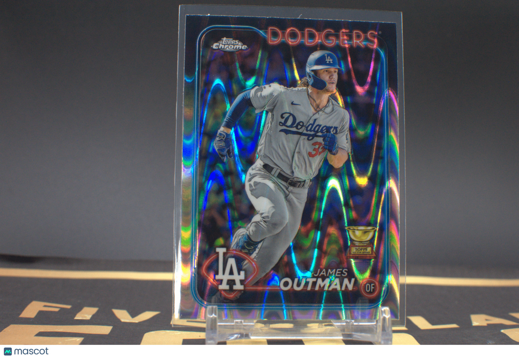 2024 Topps Chrome : James Outman [RayWave Refractor] #68 **Free Shipping @ $10+*