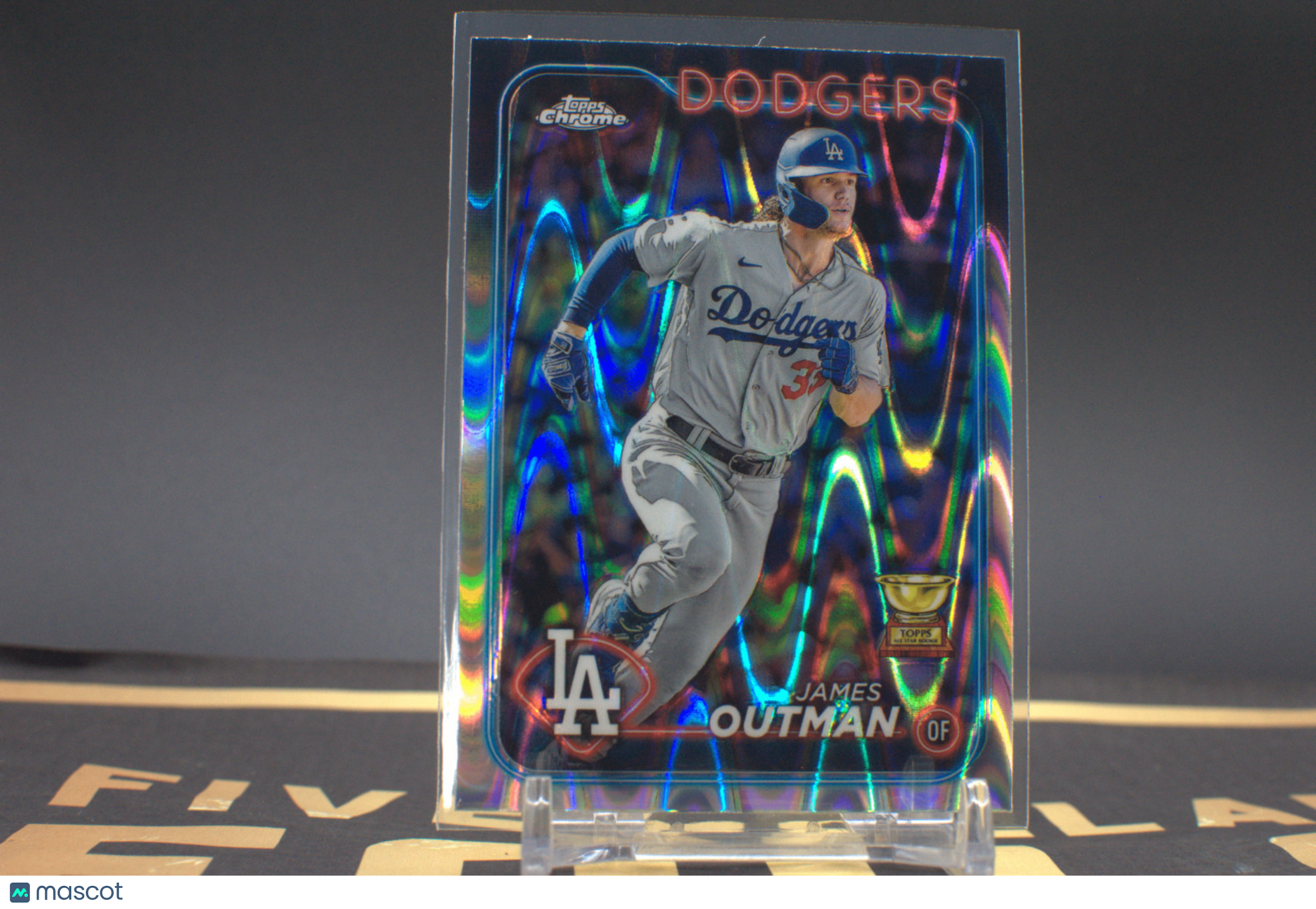 2024 Topps Chrome : James Outman [RayWave Refractor] #68 **Free Shipping @ $10+*