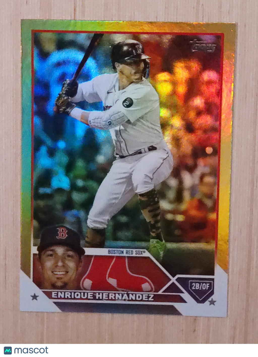 2023 Topps Series 2 - Enrique Hernandez #497 Gold Foil