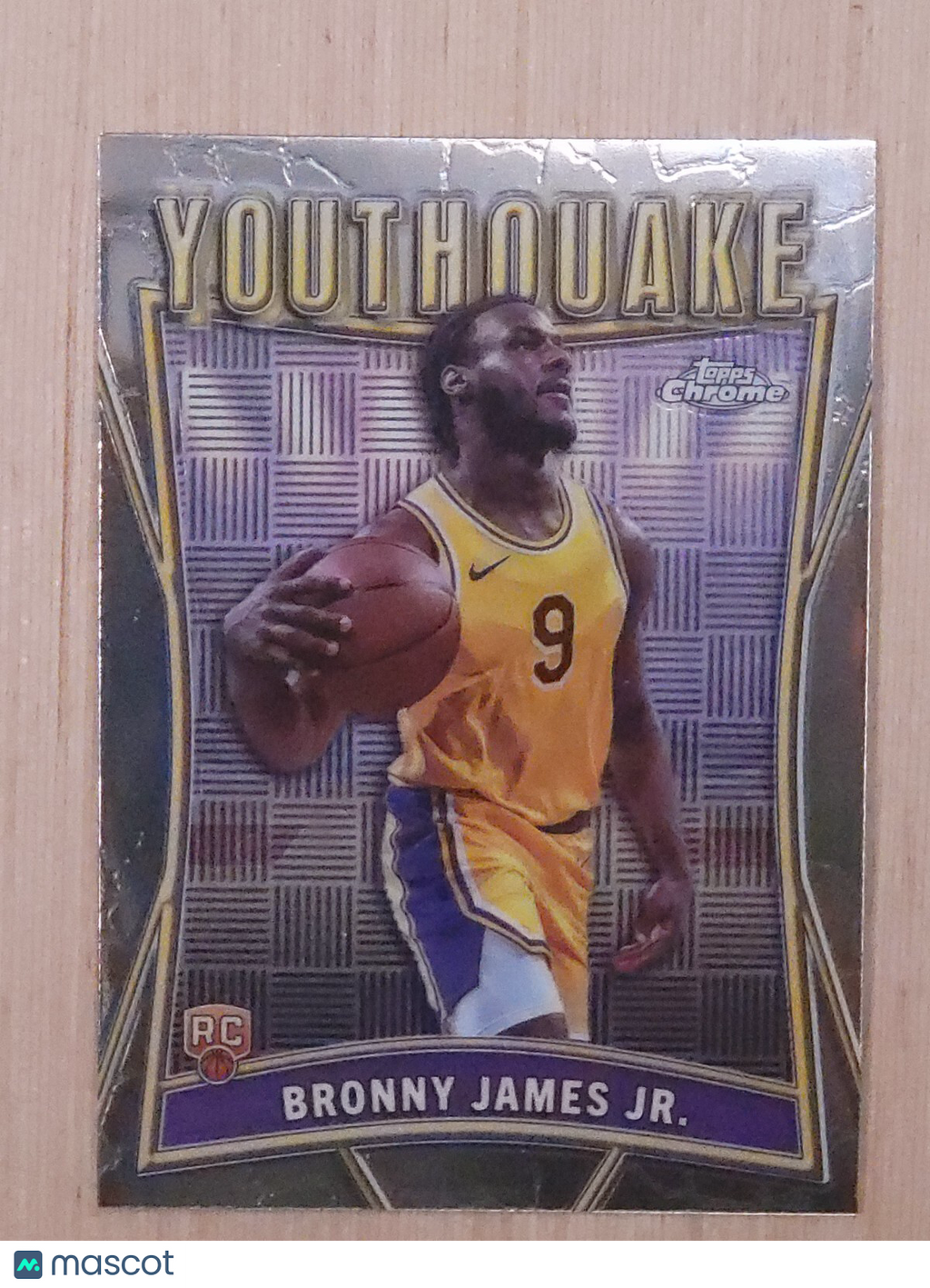 2024-25 Topps Chrome #YQ-14 Youthquake Bronny James Jr.