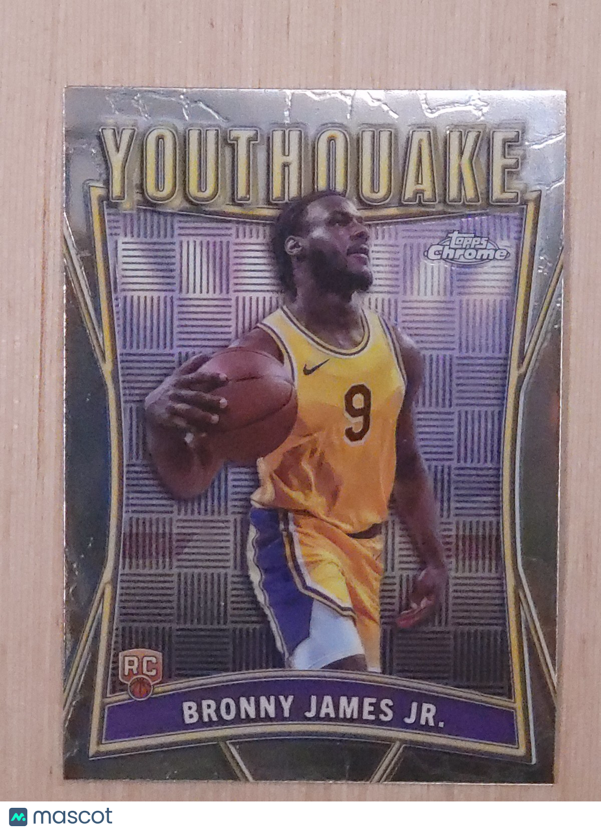 2024-25 Topps Chrome #YQ-14 Youthquake Bronny James Jr.