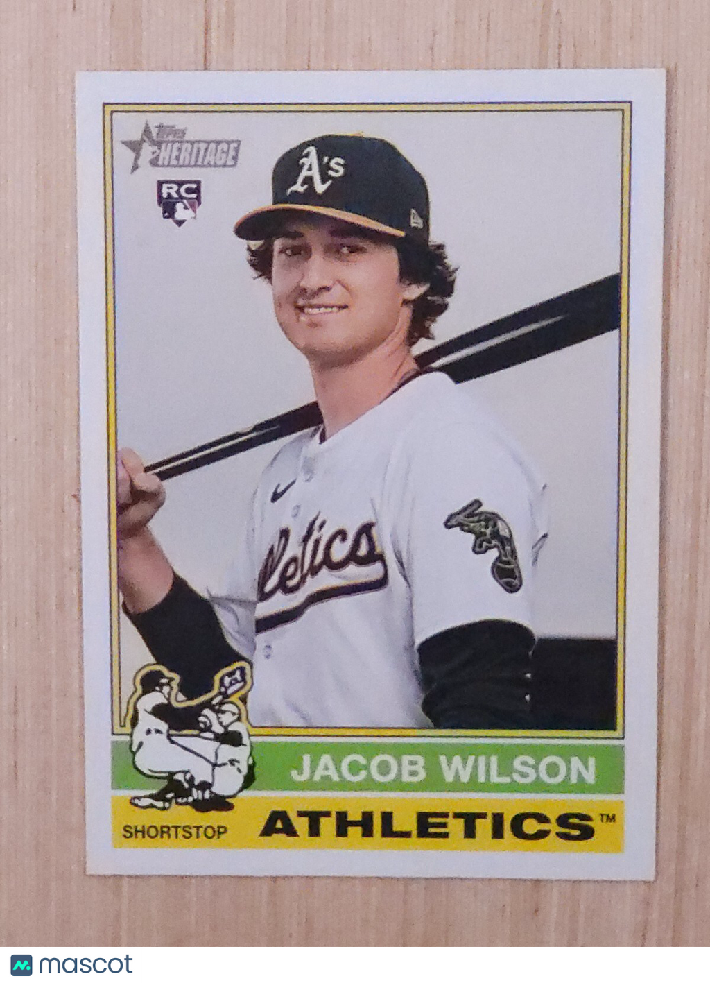2025 Topps Heritage - Jacob Wilson #15 (RC)