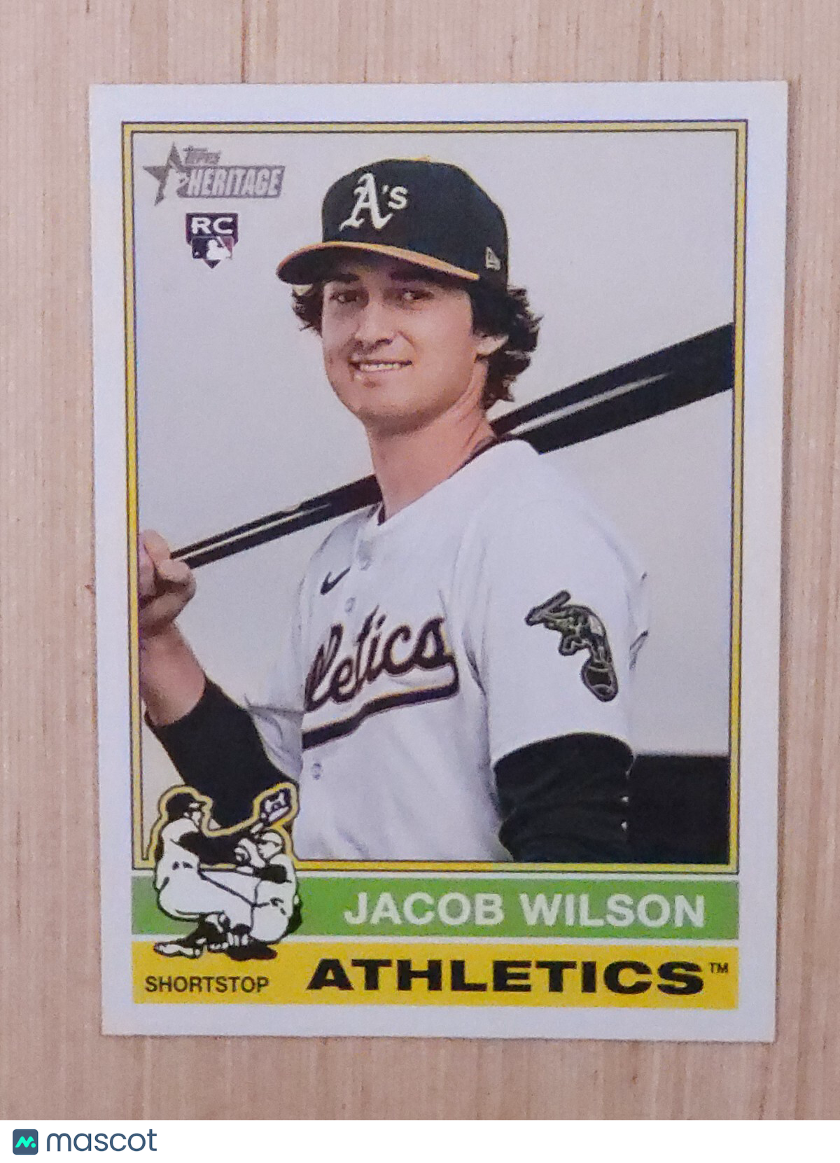 2025 Topps Heritage - Jacob Wilson #15 (RC)