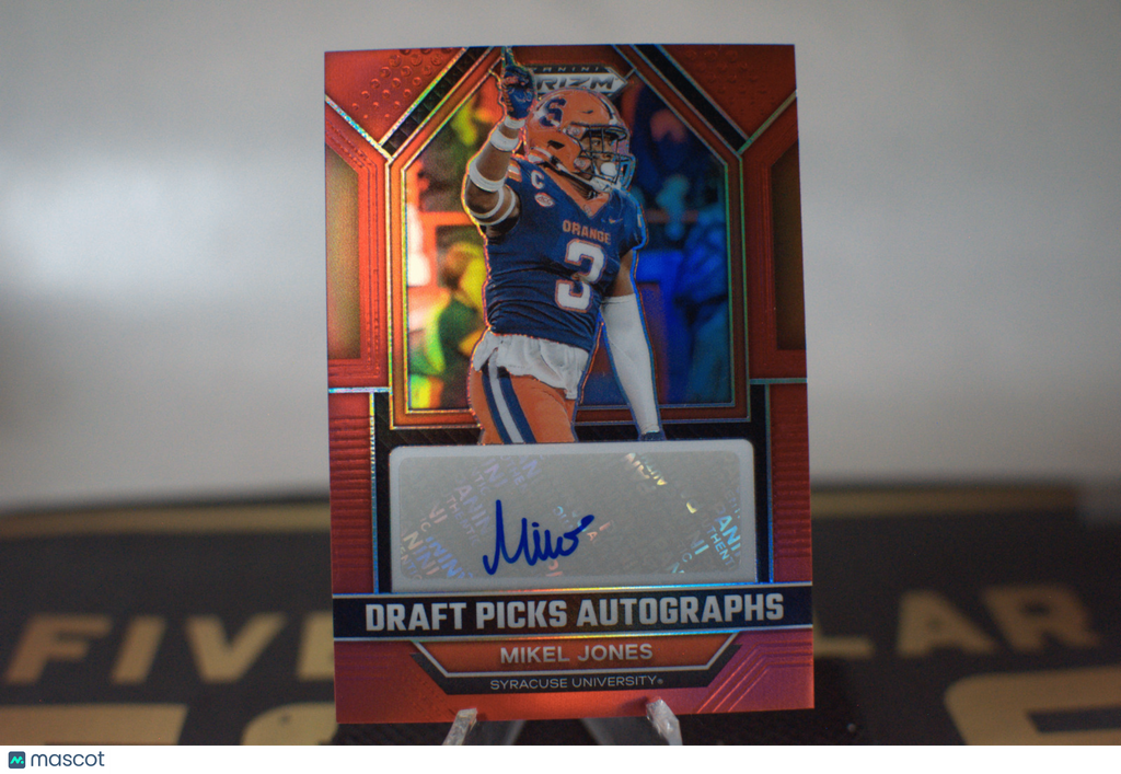 2023 Prizm draft picks MIKEL JONES Red 37/199 Rookie #DPA-MIJ