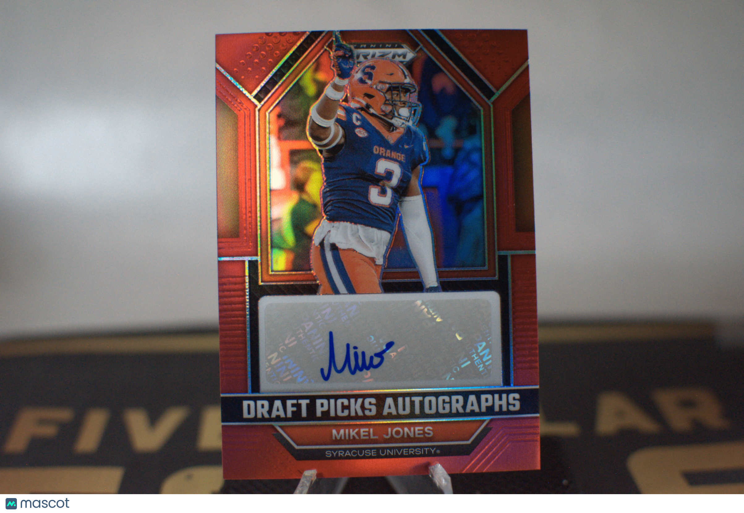2023 Prizm draft picks MIKEL JONES Red 37/199 Rookie #DPA-MIJ