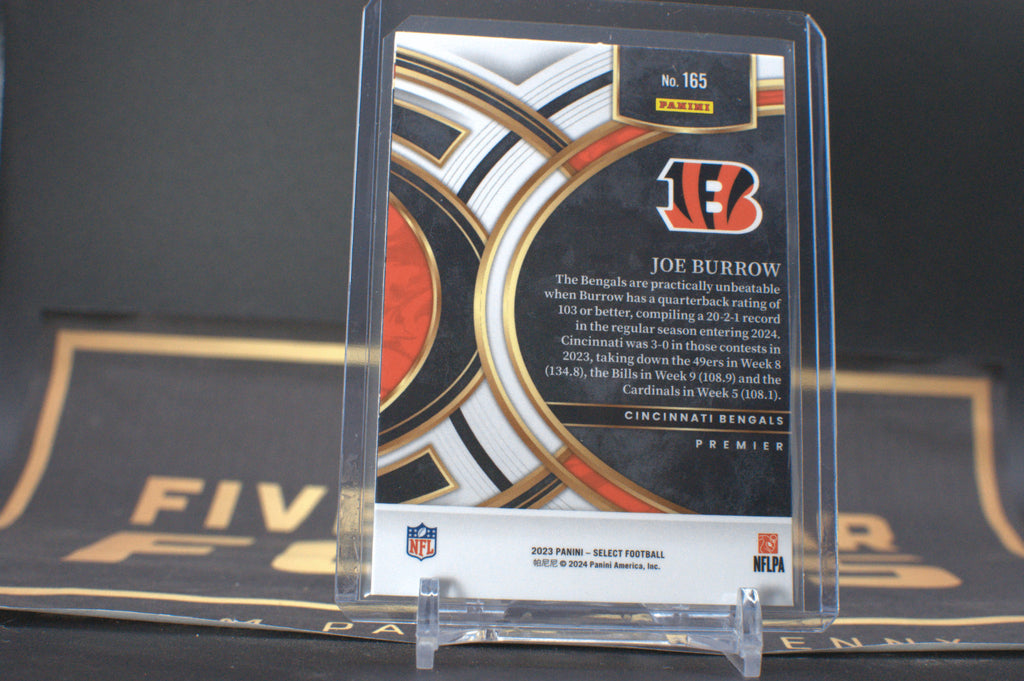2023 Select Football NFL Joe Burrow #165