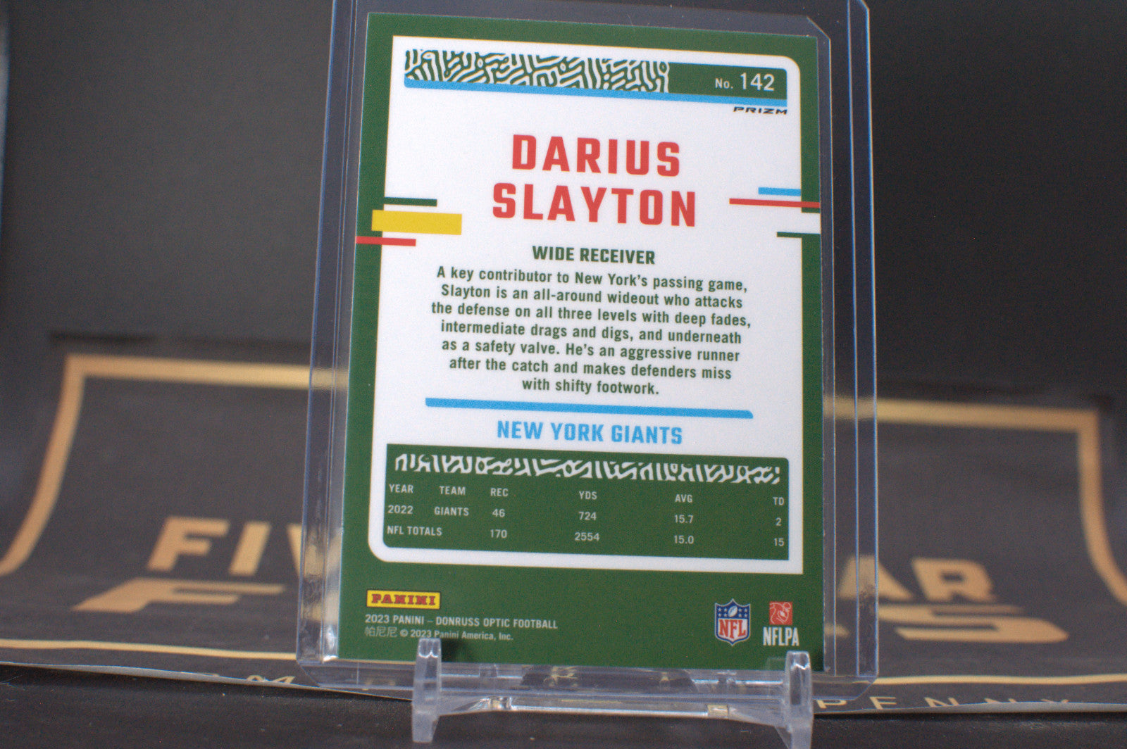2023 Panini Donruss Optic Darius Slayton [Stars] #142 **Free Shipping @ $10+**