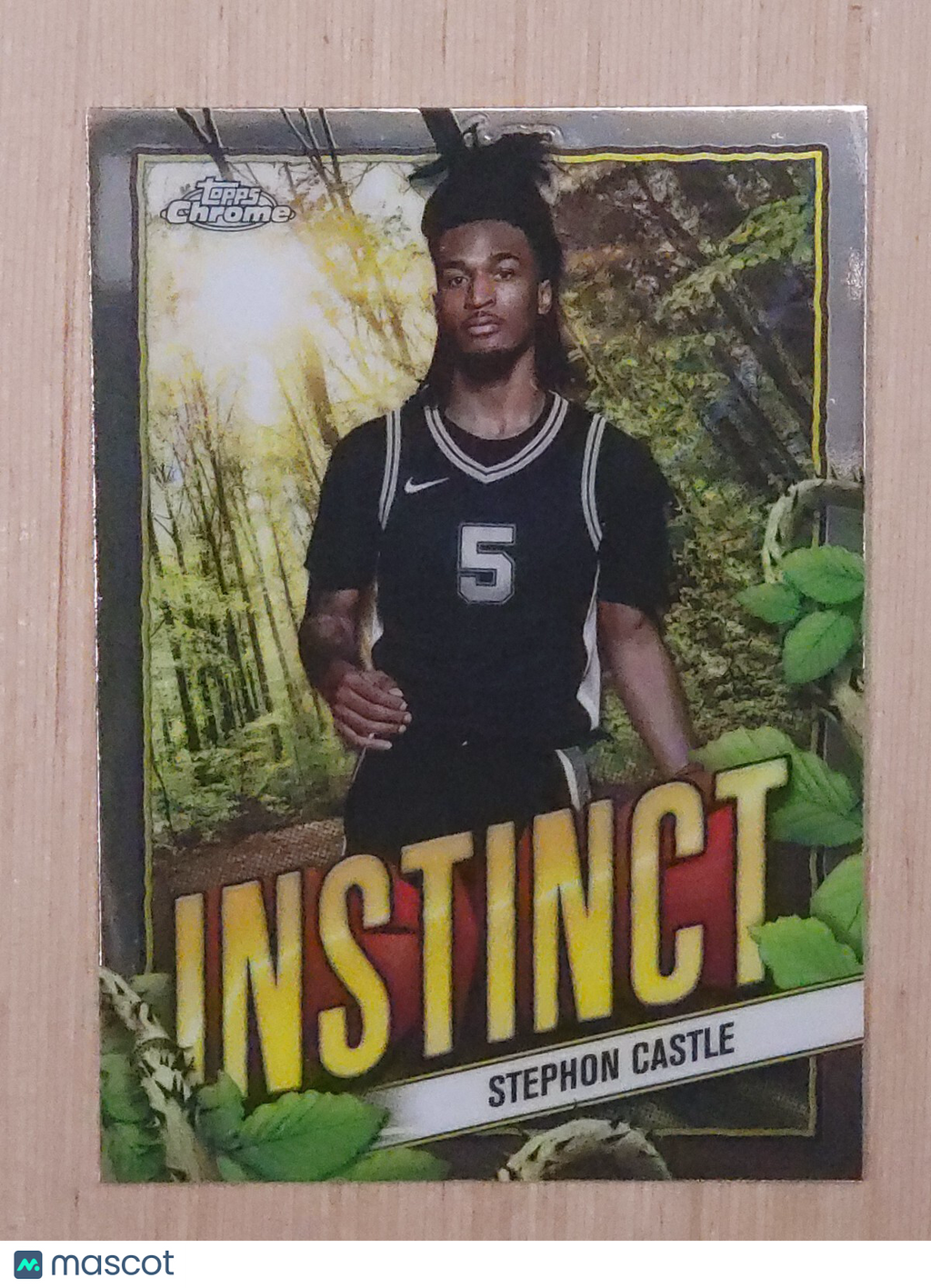 2024-25 Topps Chrome #INS-28 Stephon Castle Instinct