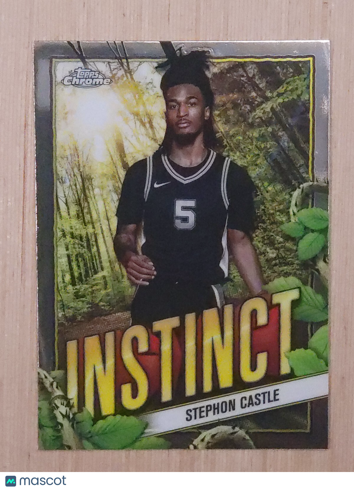2024-25 Topps Chrome #INS-28 Stephon Castle Instinct