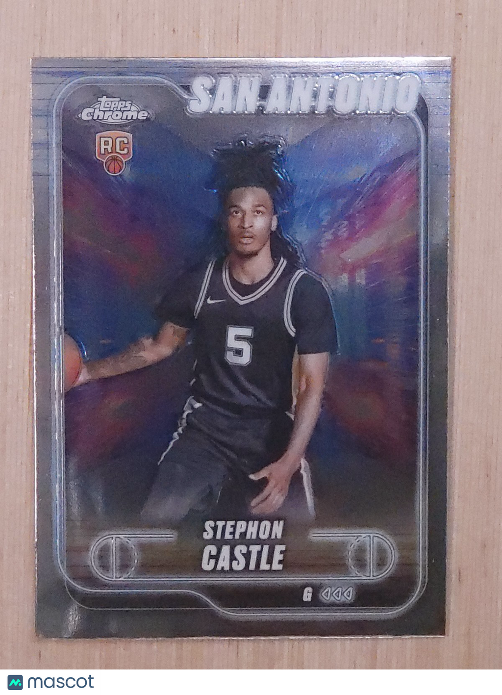 2024-25 Topps Chrome #122 Stephon Castle