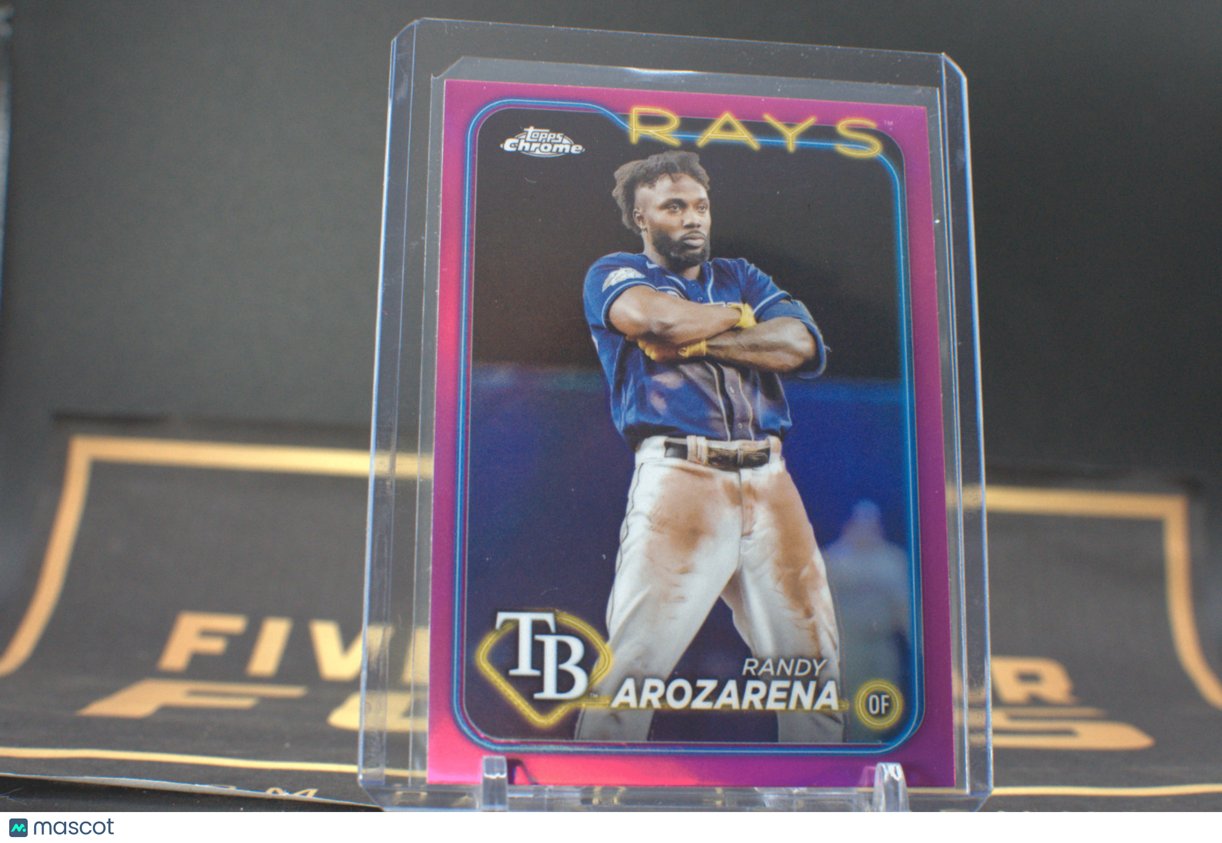 2024 Topps Chrome : Randy Arozarena [Pink Refractor] #153 **Free Shipping @ $10+