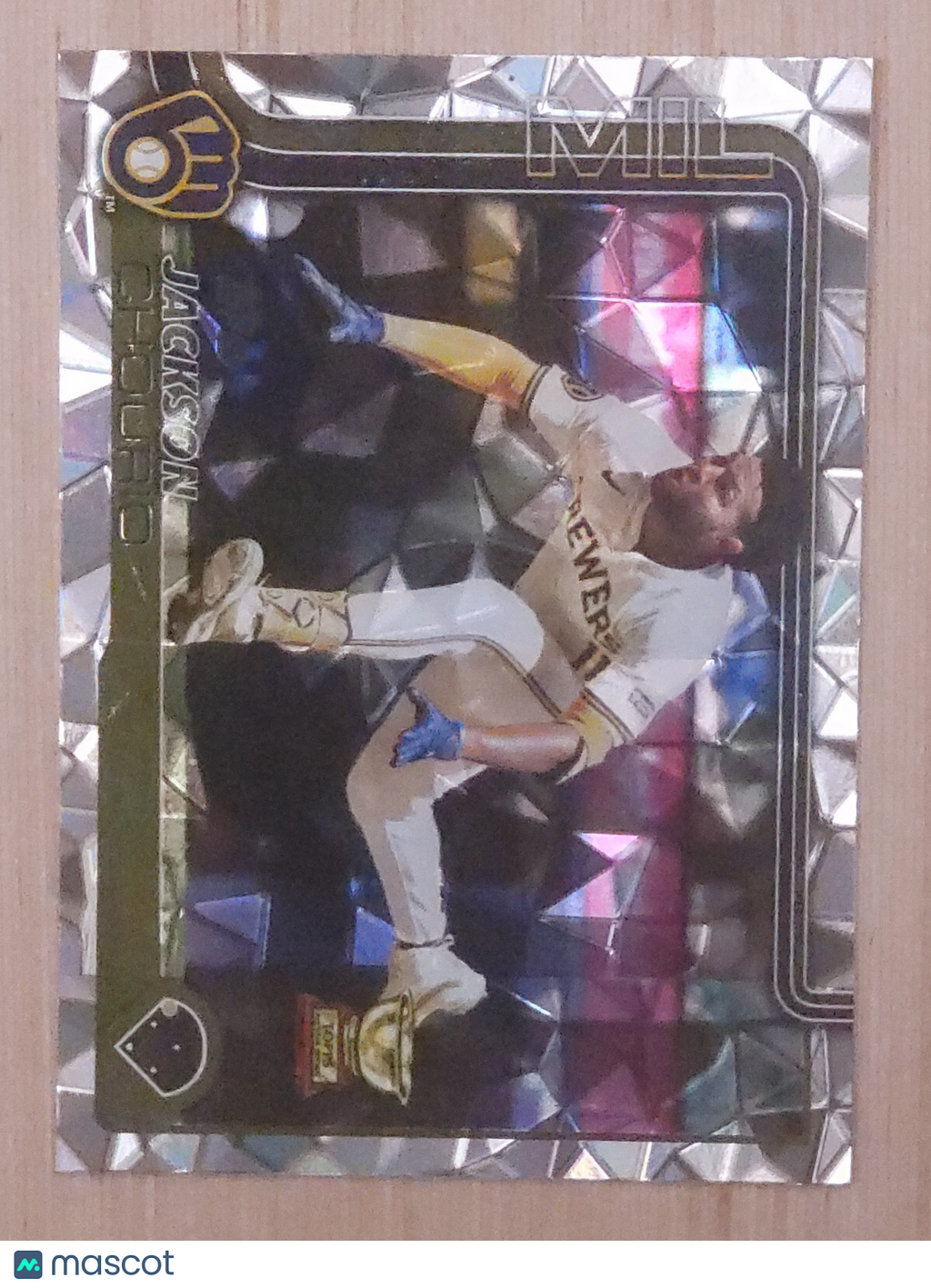 2025 Topps Series 2 #376 Jackson Chourio Dyamonte
