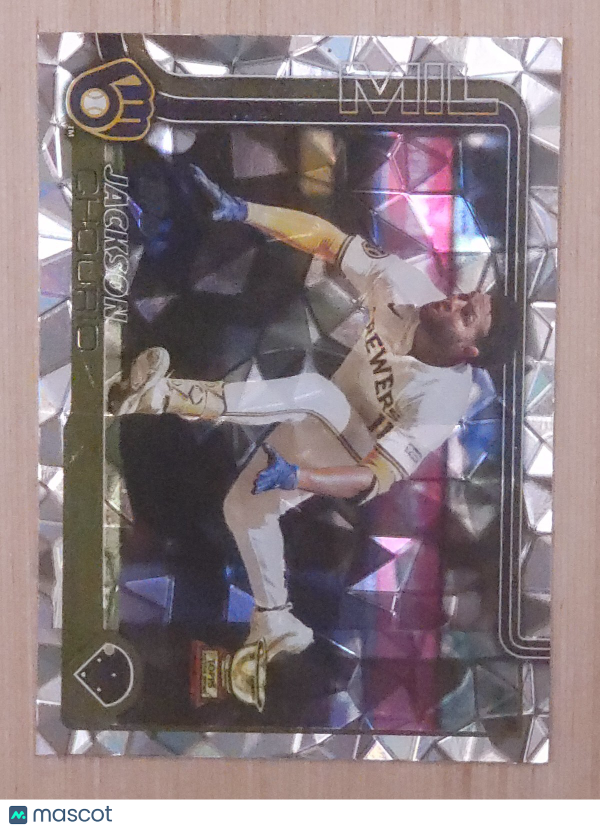 2025 Topps Series 2 #376 Jackson Chourio Dyamonte