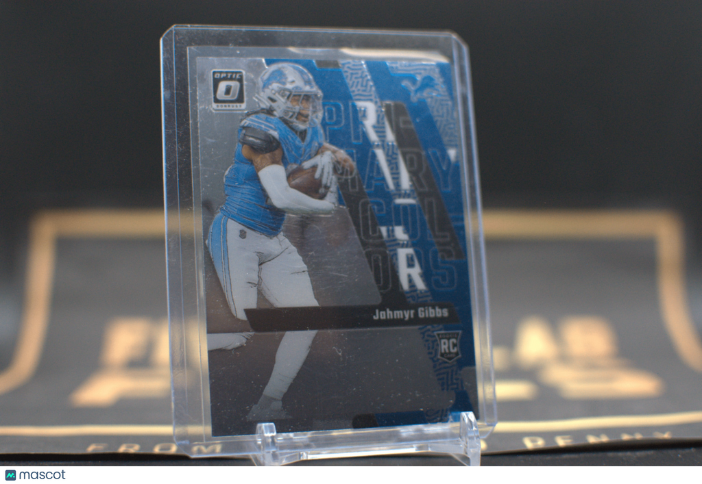 2023 Panini Donruss Optic: Jahmyr Gibbs [Primary Colors] #9