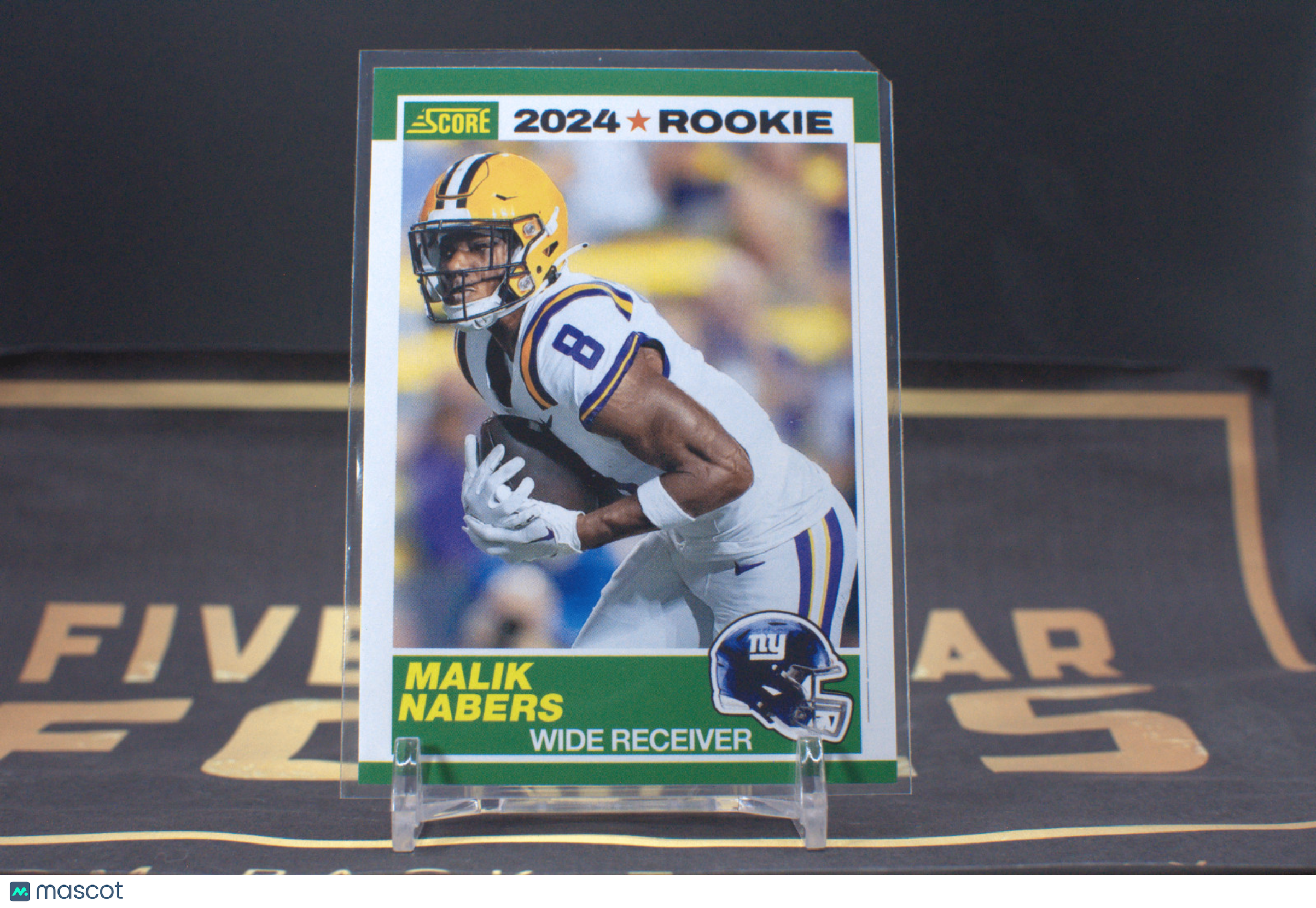2024 Score 35th Anniversary Rookie: Malik Nabers #5 **Free Shipping @ $10+**
