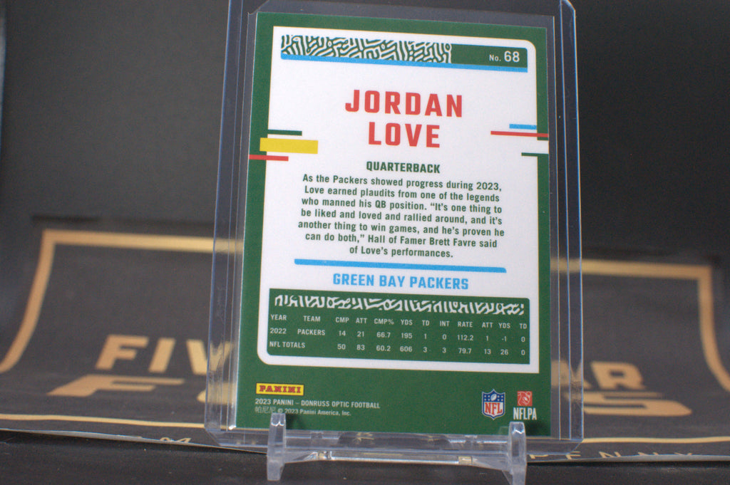 2023 Panini Donruss Optic Jordan Love #68 **Free Shipping @ $10+**