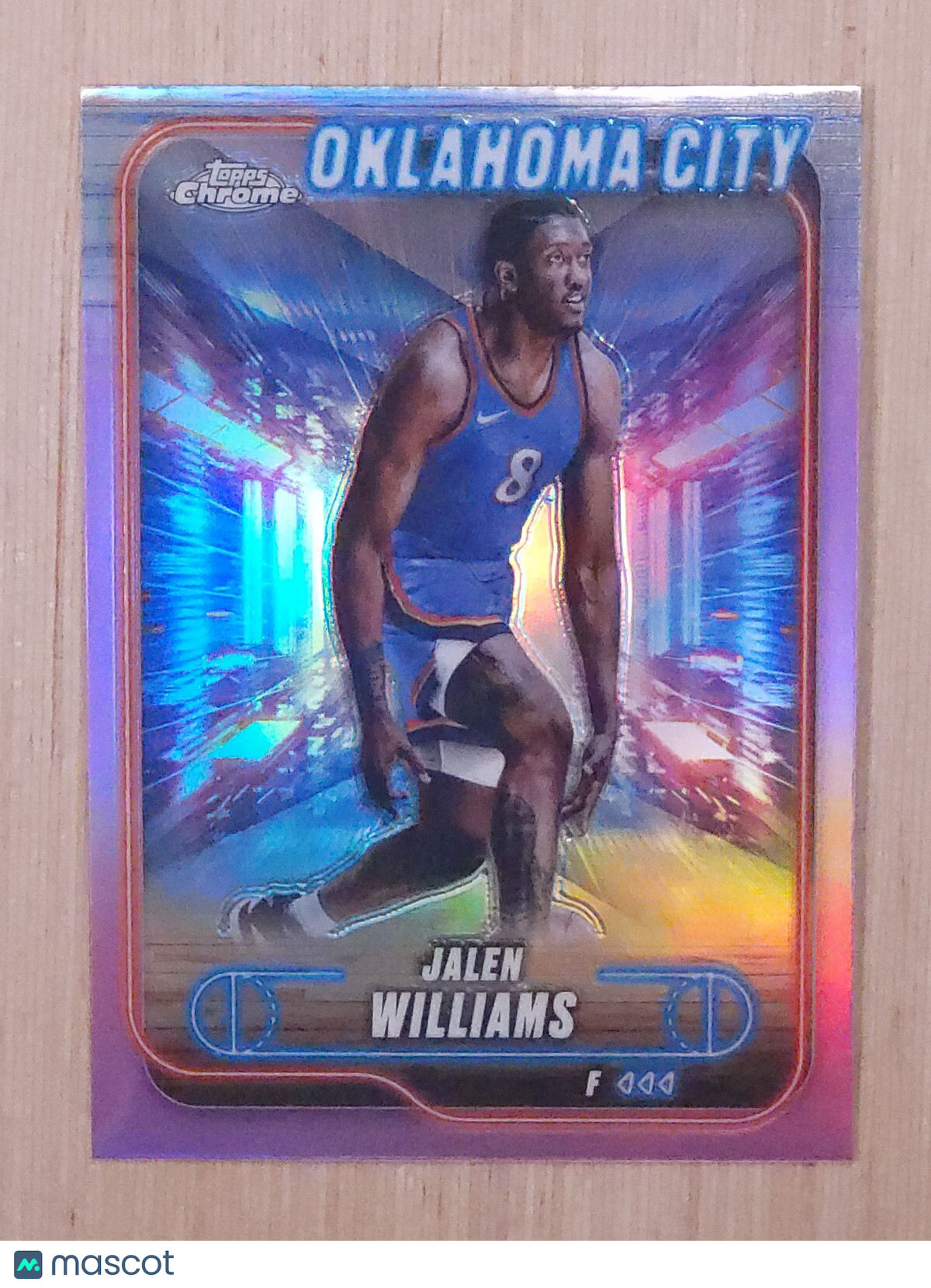 2024-25 Topps Chrome  Jalen Williams #63 Pink Refractor