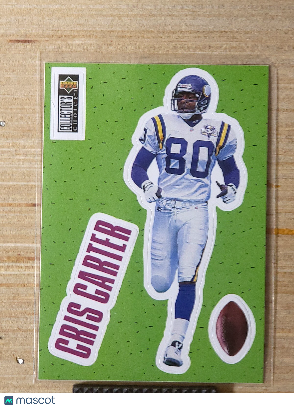 1996 Upper Deck Collector's Choice - Stick-Ums Cris Carter #S14