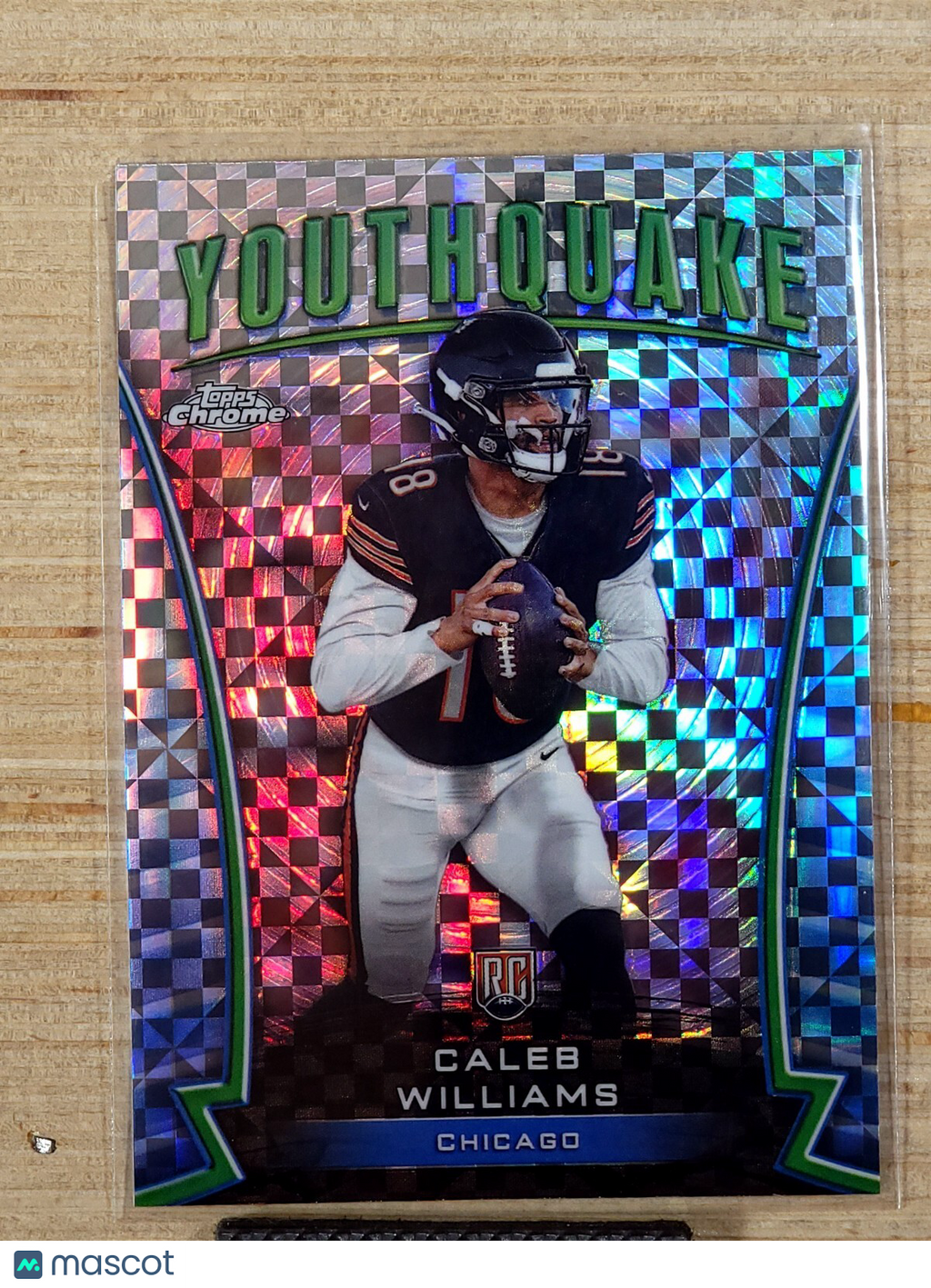 2024 Topps Chrome Youthquake Caleb Williams Y-1 X fractor