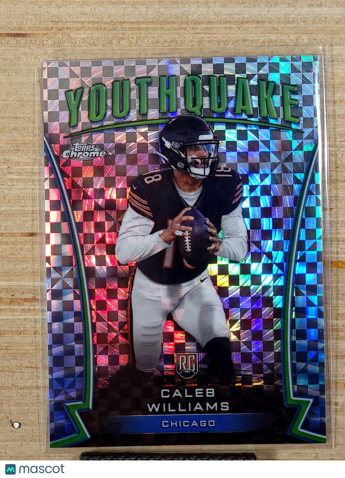 2024 Topps Chrome Youthquake Caleb Williams Y-1 X fractor