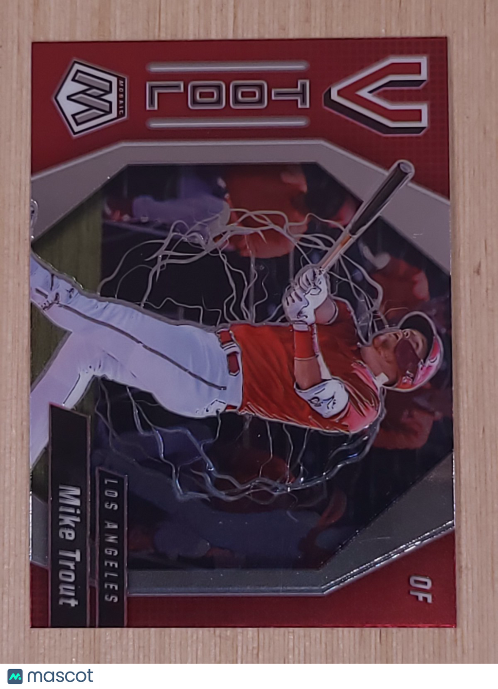2021 Panini Mosaic - V Tool Mike Trout #VT4