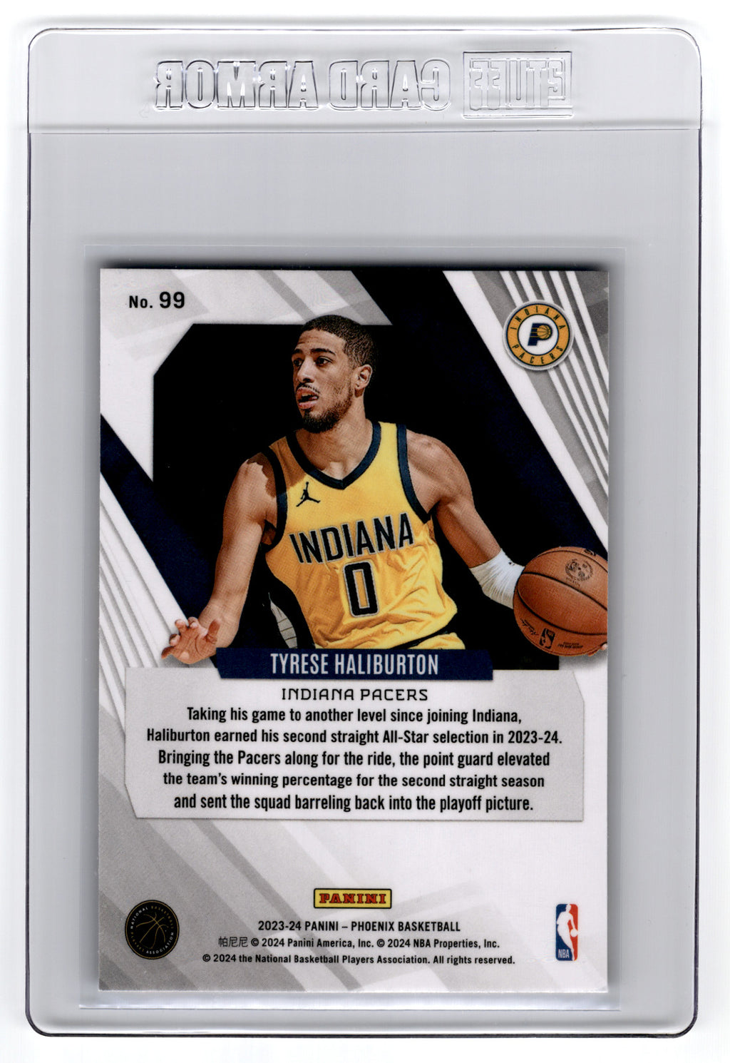 2023 Panini Phoenix Tyrese Haliburton #99 **Free Shipping @ $10+**
