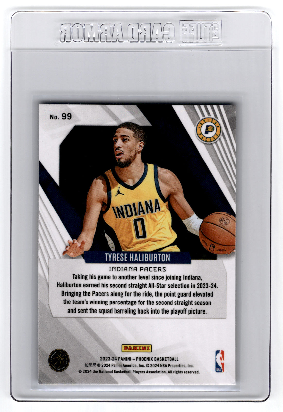 2023 Panini Phoenix Tyrese Haliburton #99 **Free Shipping @ $10+**