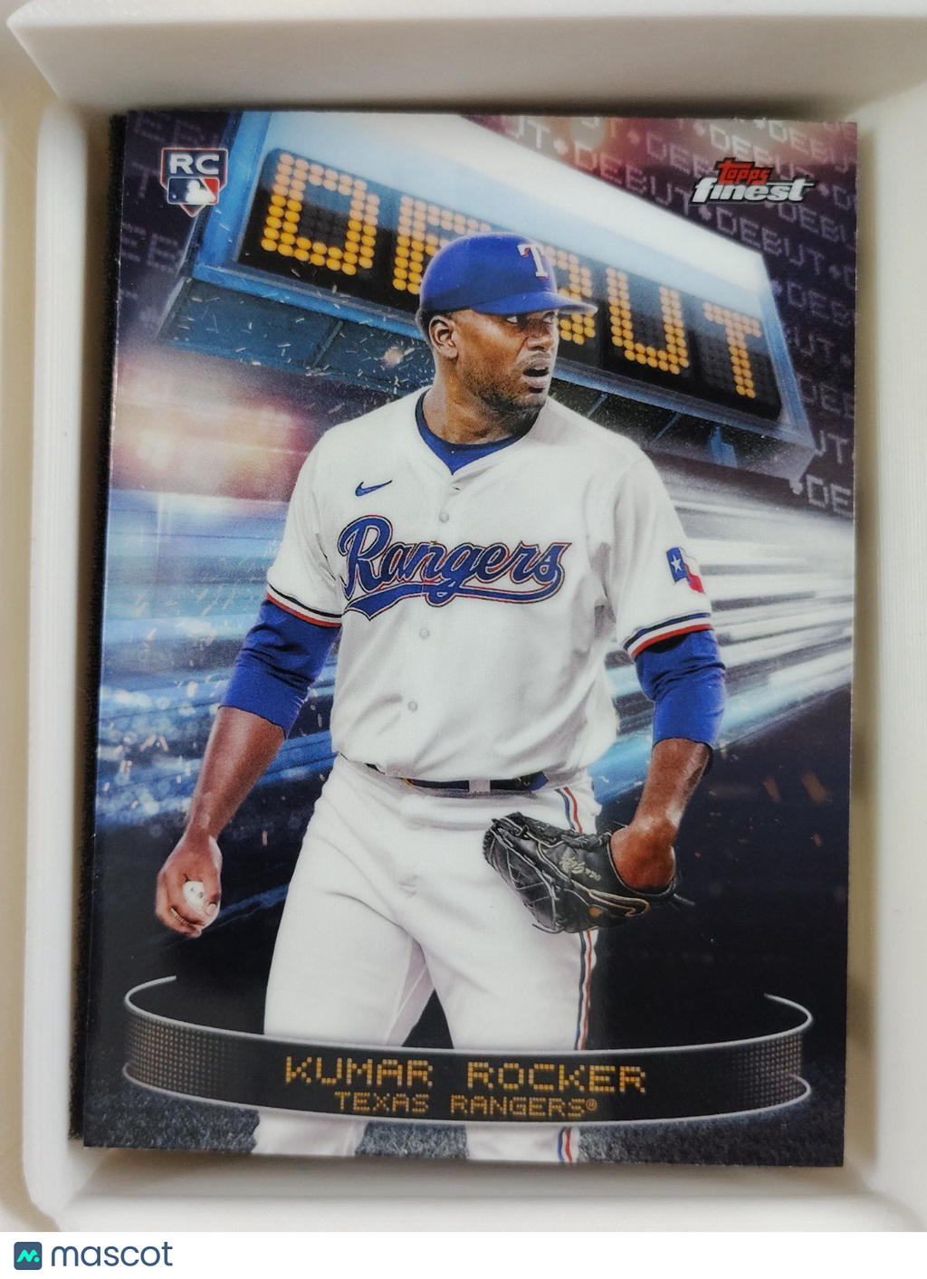 2025 Topps Finest - Debut Kumar Rocker #D-19 (RC)