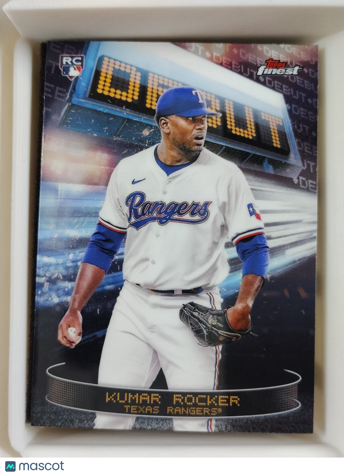 2025 Topps Finest - Debut Kumar Rocker #D-19 (RC)
