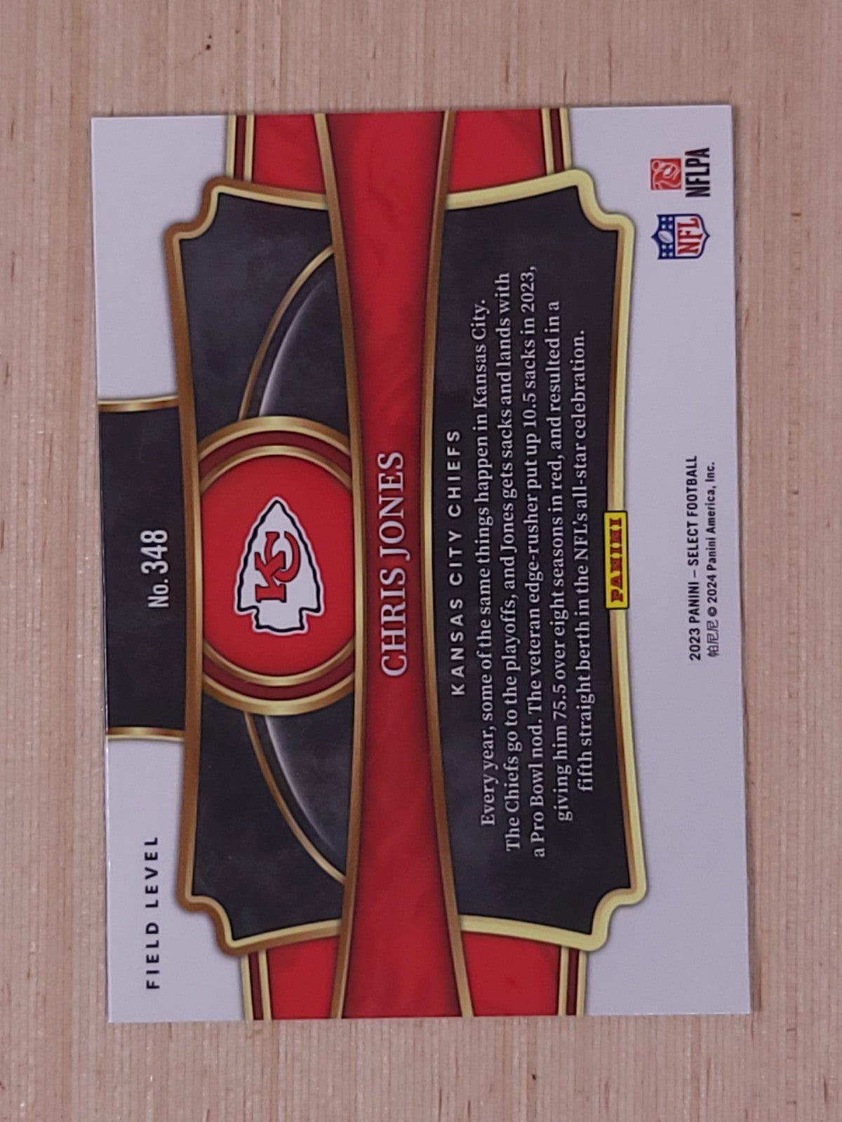 2023 Panini Prizm - Chris Jones #142