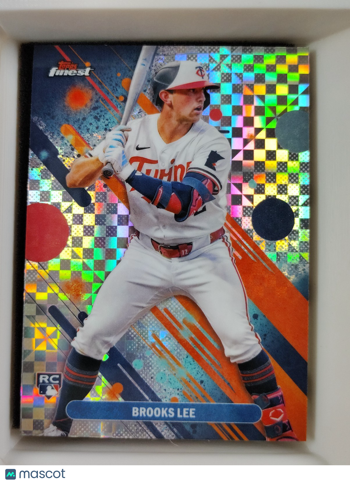 2025 Topps Finest Common #31 Brooks Lee Checkerboard
