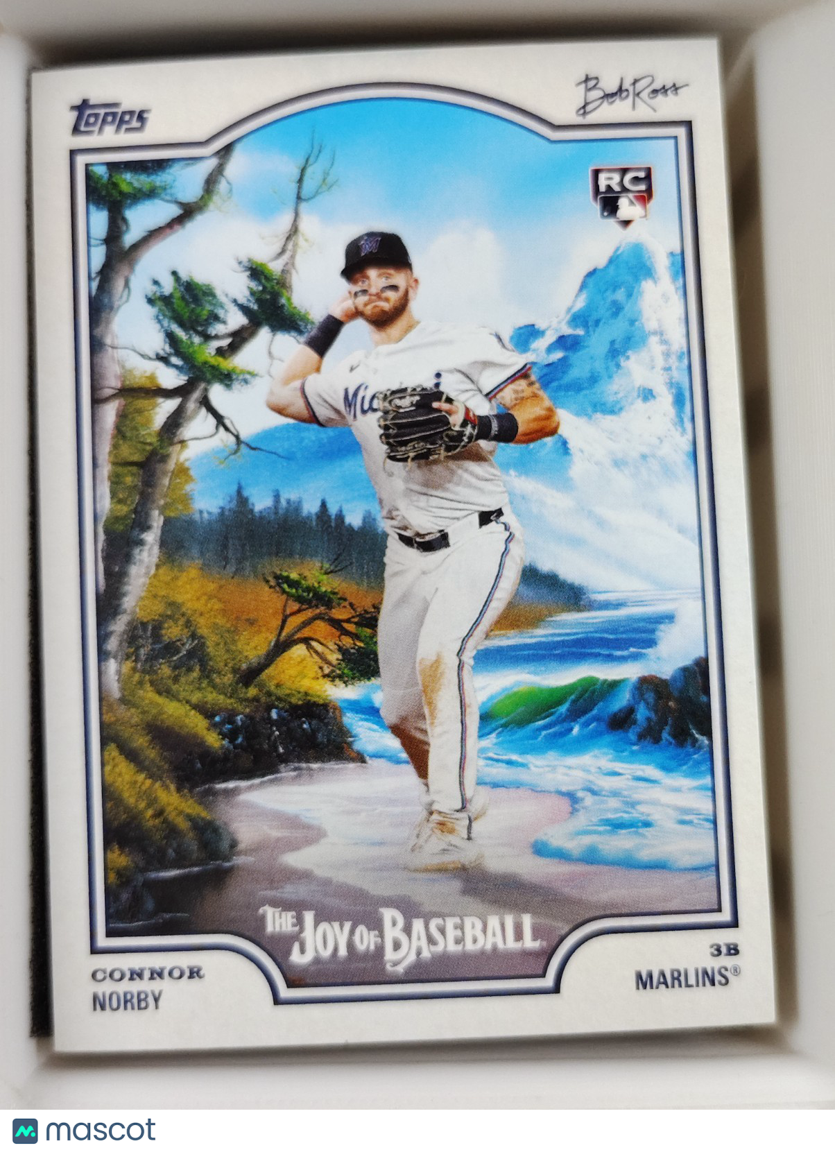 2025 Topps X Bob Ross The Joy of Baseball #82 Connor Norby