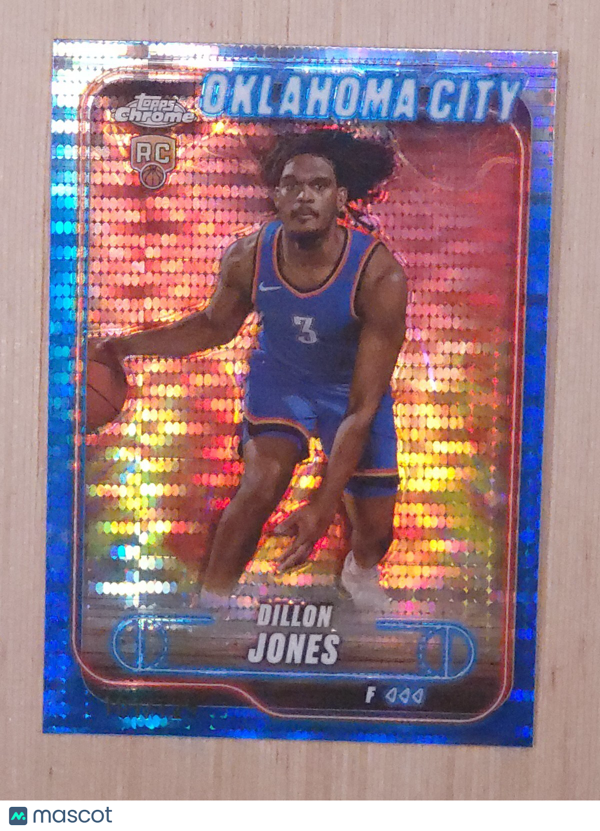 2024-25 Topps Chrome #189 Dillon Jones Blue Sonar