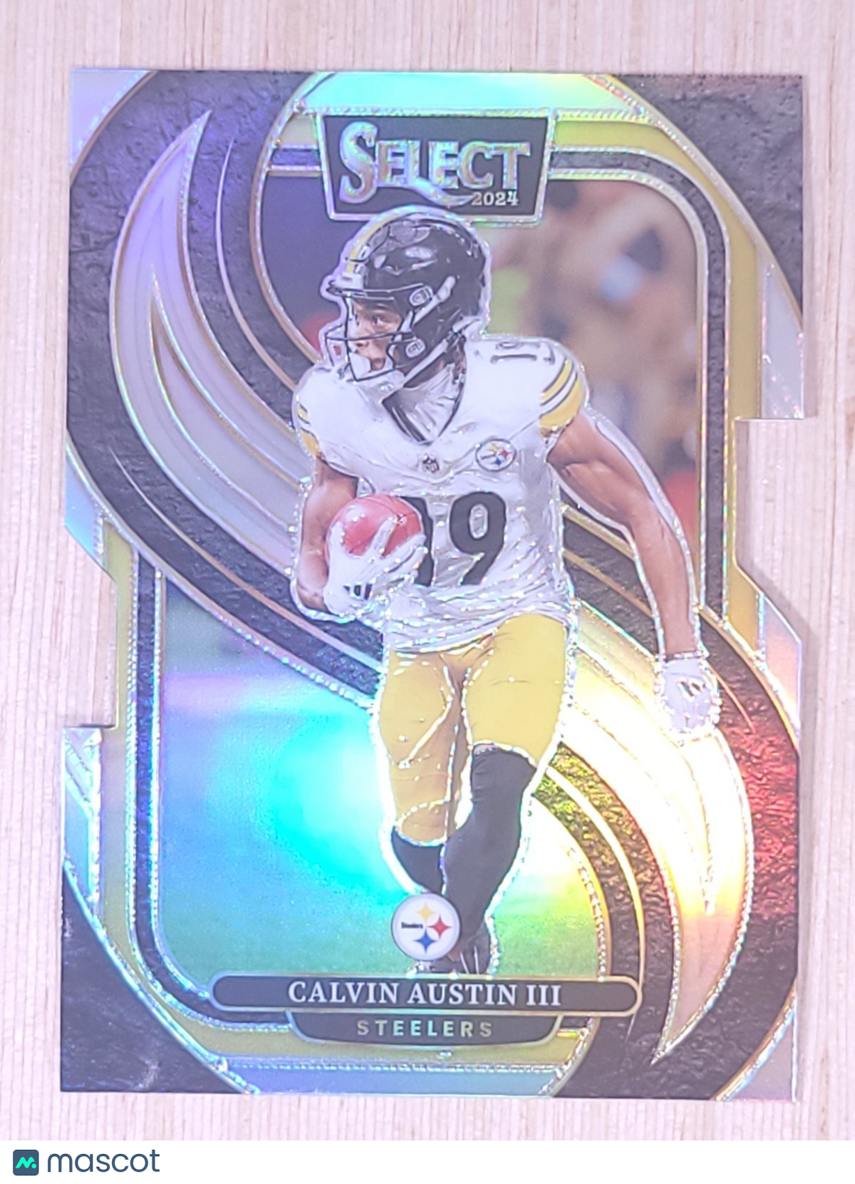 2024 Panini Select #133 Calvin Austin III Die Cut Prizm
