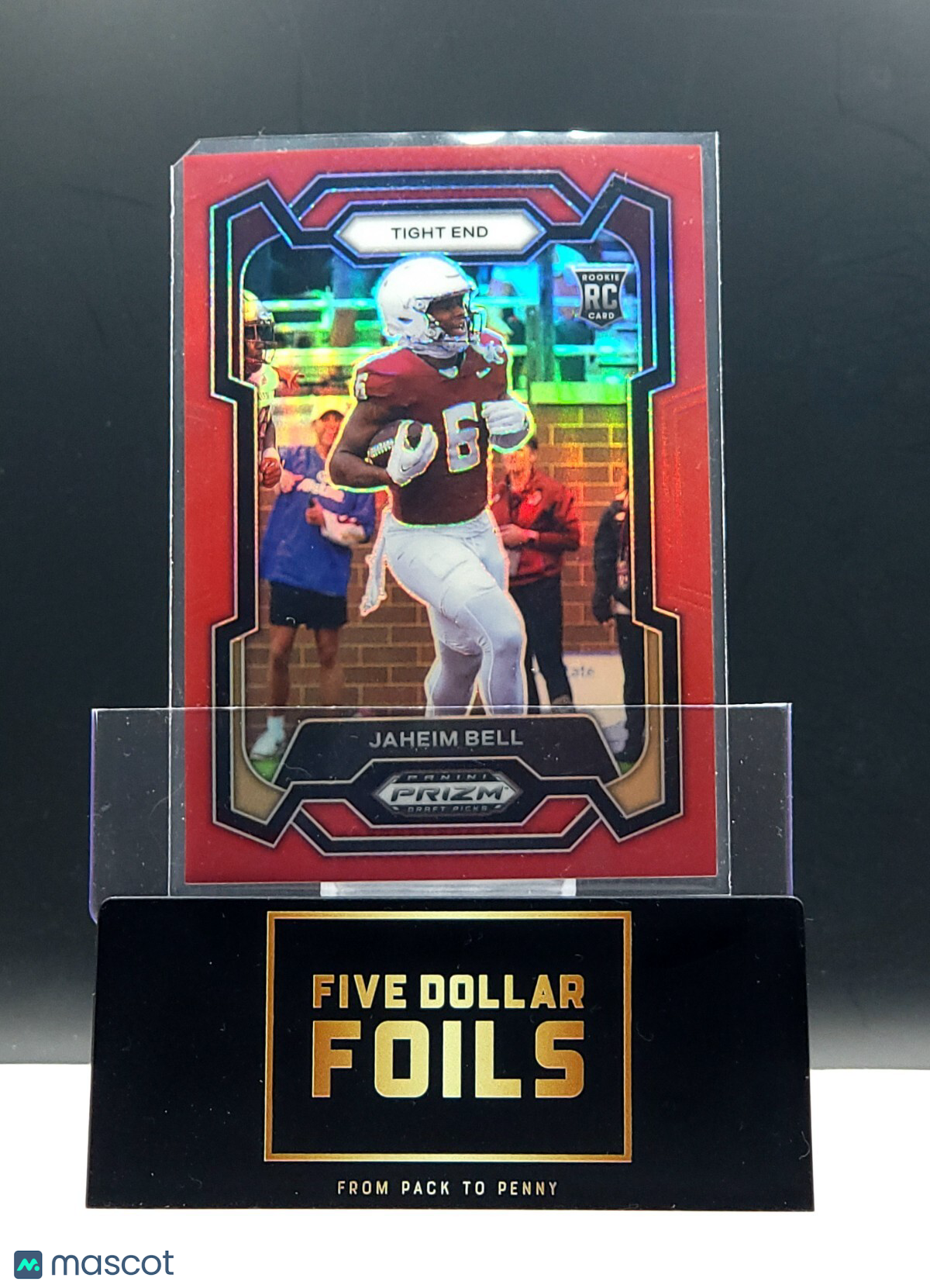 2024 Panini Prizm Draft Picks #160 Jaheim Bell Red 159/299