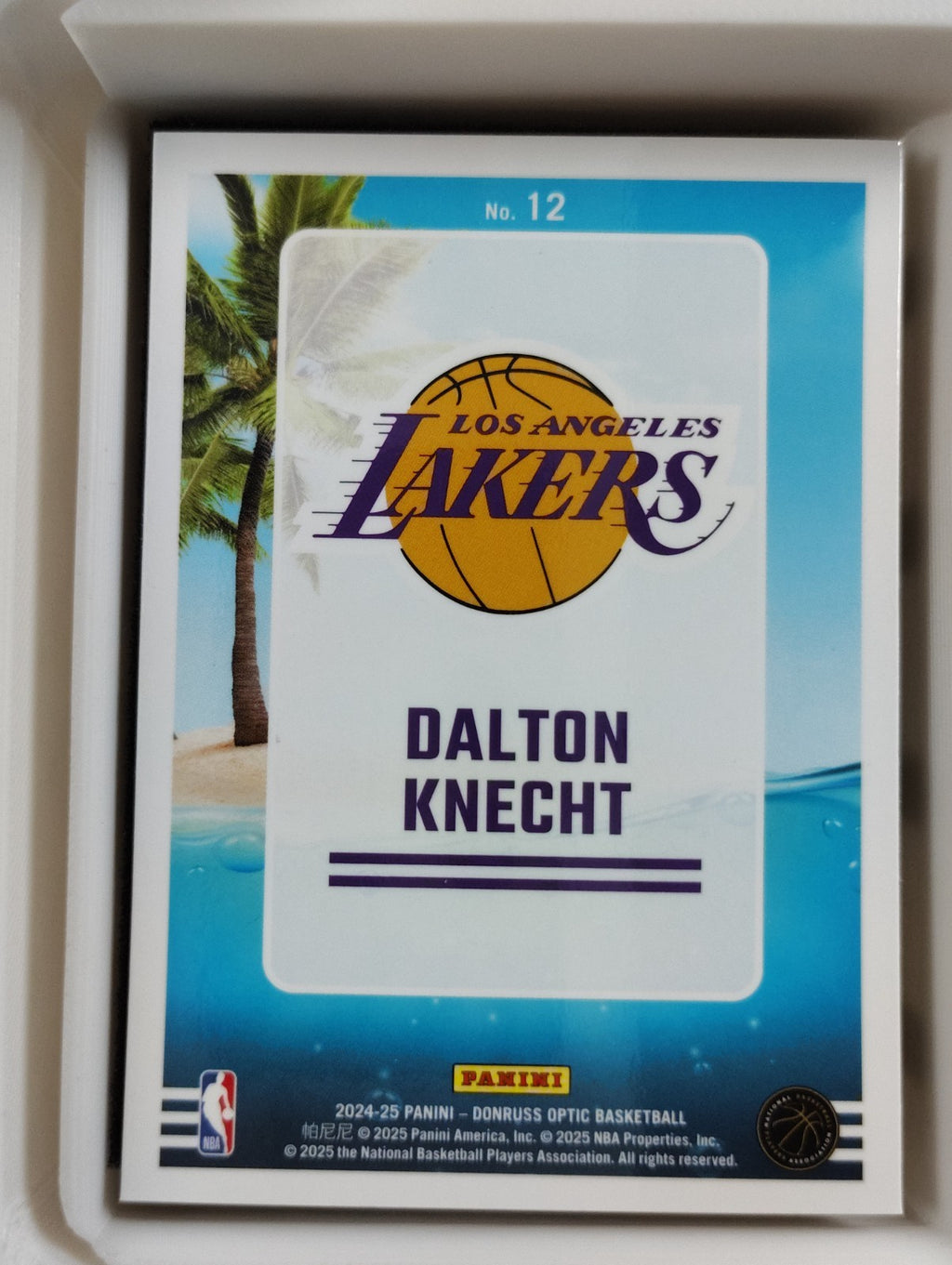 2024-25 Panini Donruss Optic Splash!  #12 Dalton Knecht