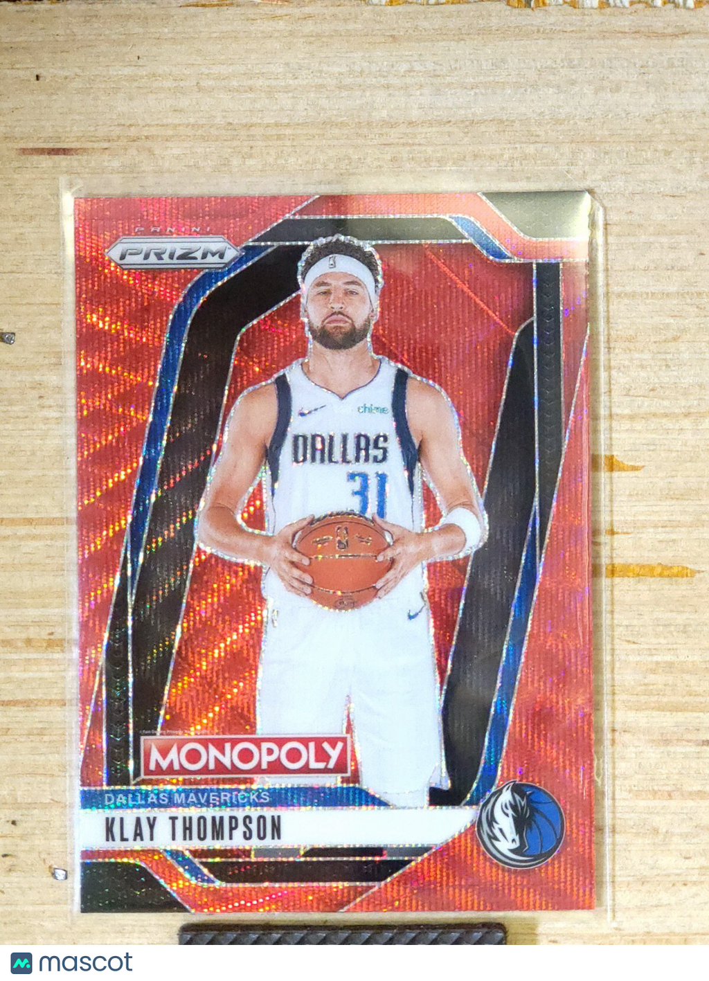 2024 Panini NBA Prizm Monopoly  Klay Thompson #51 Ruby Wave