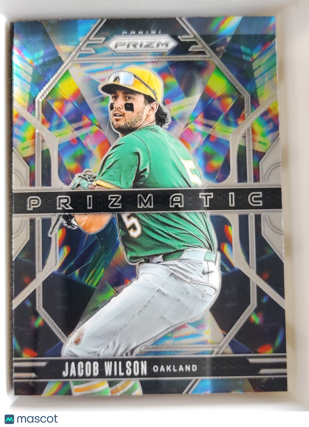2025 Panini Prizm Prizmatic #17 Jacob Wilson