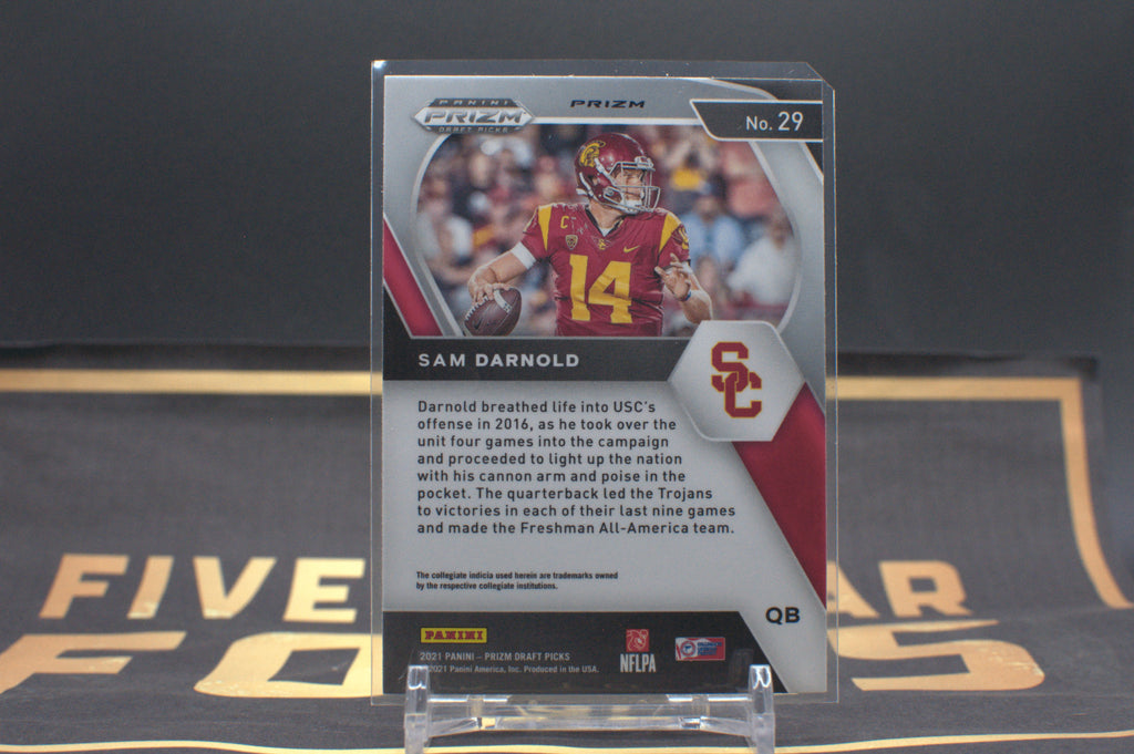 2021 Panini Prizm Draft Picks Sam Darnold [Silver] #29 **Free Shipping @ $10
