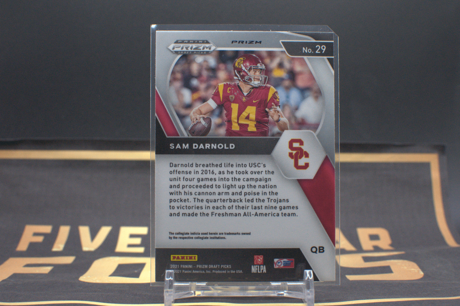 2021 Panini Prizm Draft Picks Sam Darnold [Silver] #29 **Free Shipping @ $10