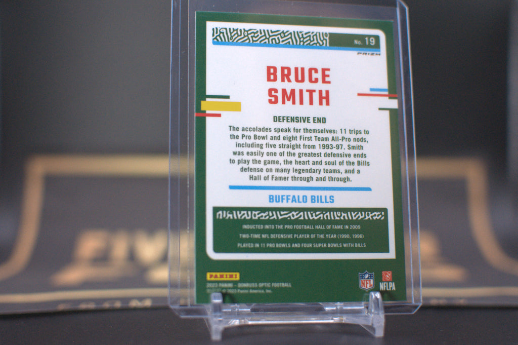 BRUCE SMITH #19 2023 PANINI OPTIC BILLS STARS