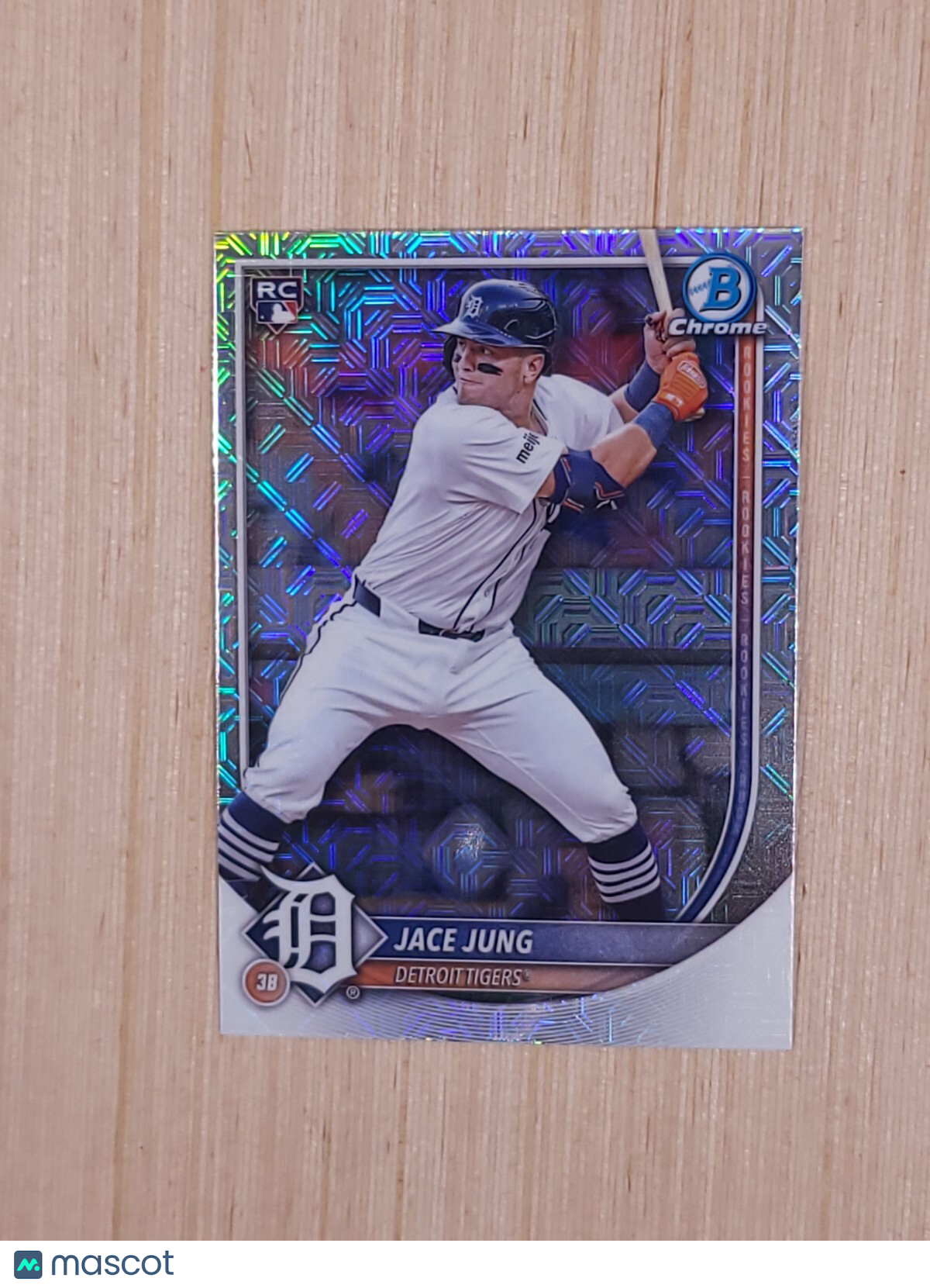 2025 Bowman Chrome #59 Jace Jung Mega Box Mojo