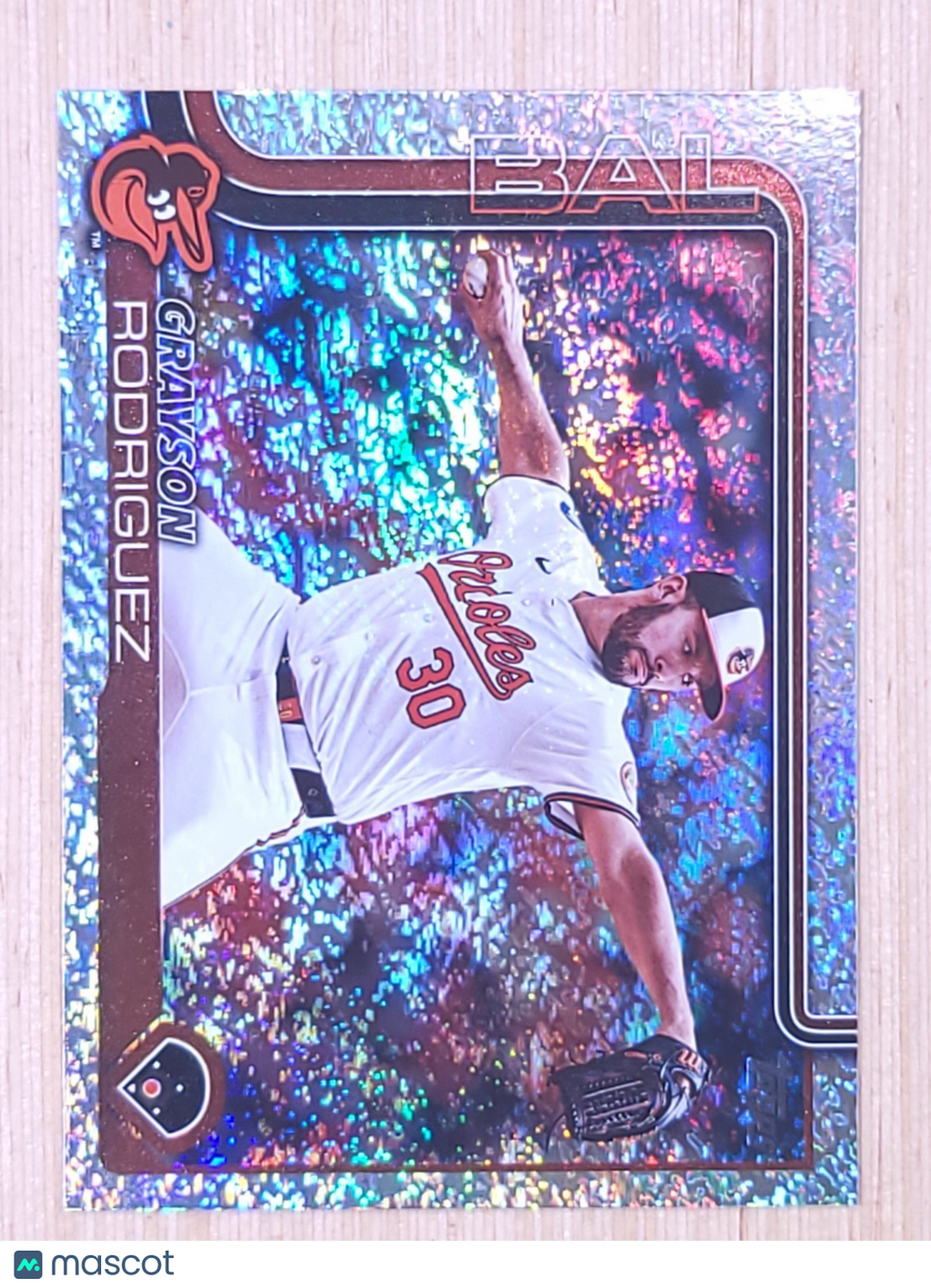 2025 Topps Series 2 Grayson Rodriguez #505 Shimmer Foil