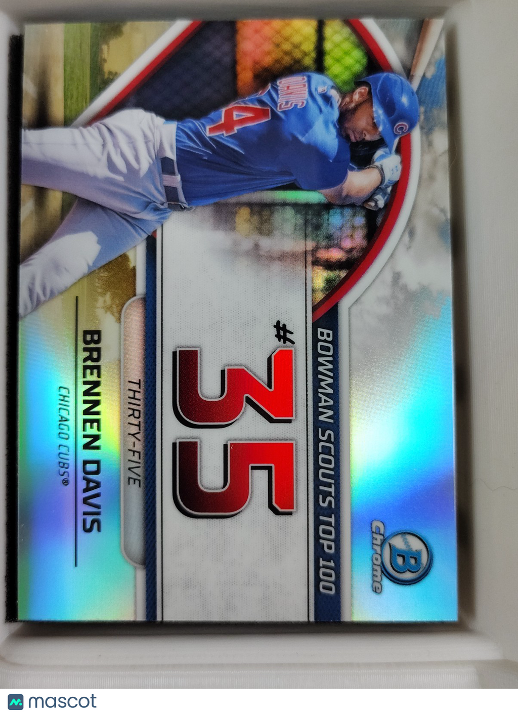2023 Bowman - Bowman Scouts Top 100 Brennen Davis #BTP-35