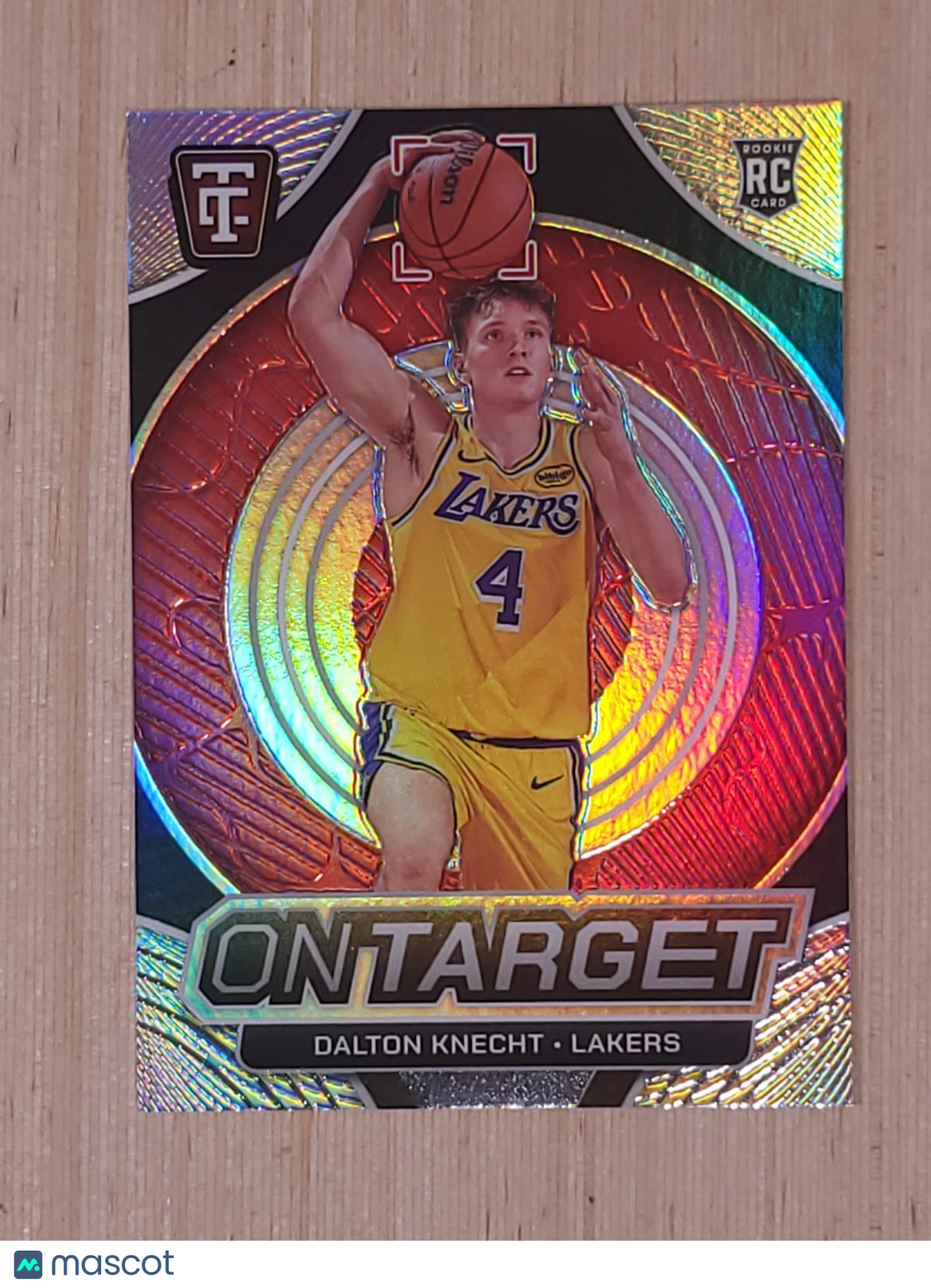 2024-25 Panini Totally Certified - On Target Dalton Knecht #20 Mirror (RC)