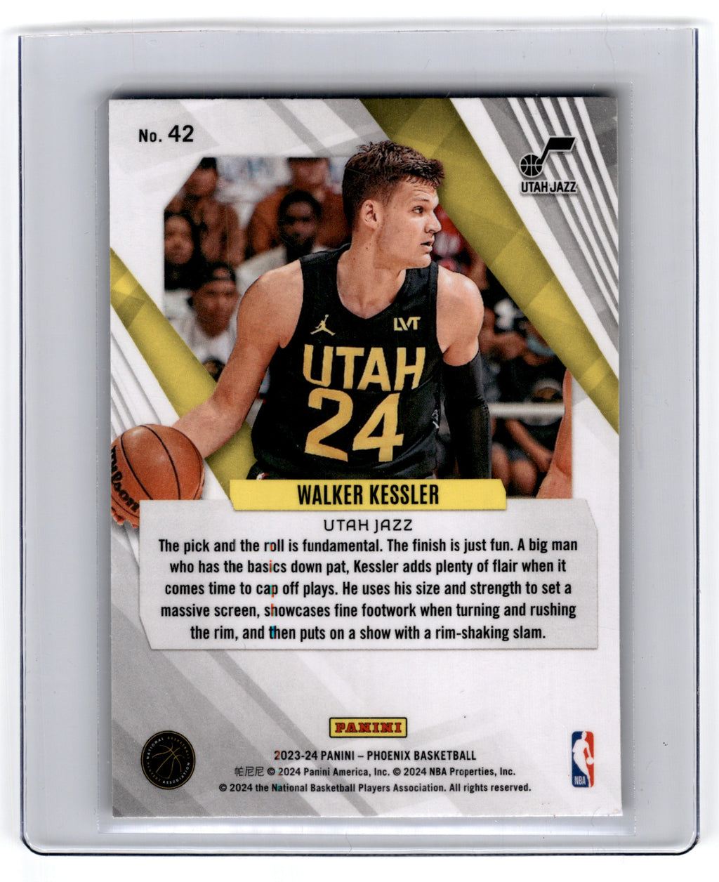 2023 Panini Phoenix Walker Kessler [Blue Ice] #42 **Free Shipping @ $10+**